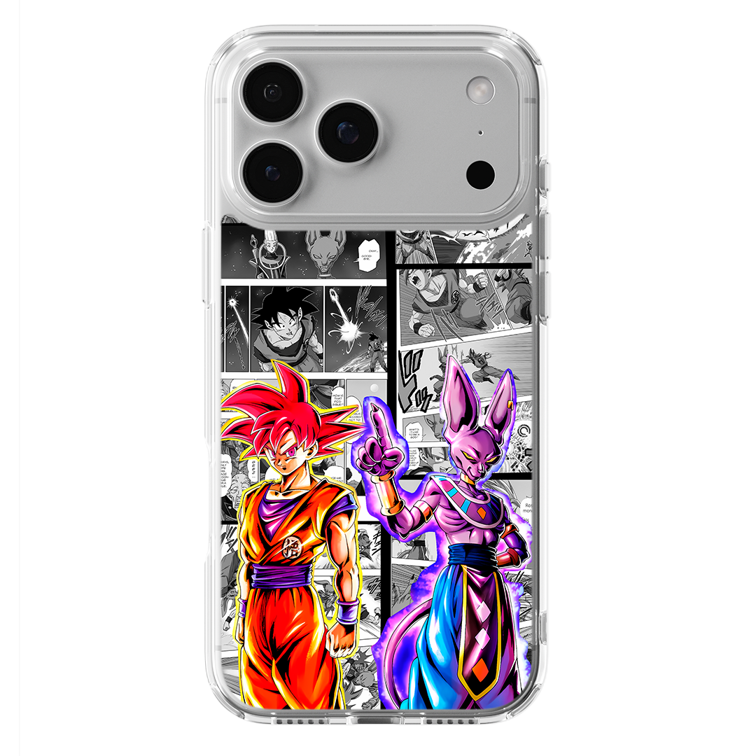 Funda Goku and Bills - D2 (Dragon Ball) - Kiracases by Pulso creativo