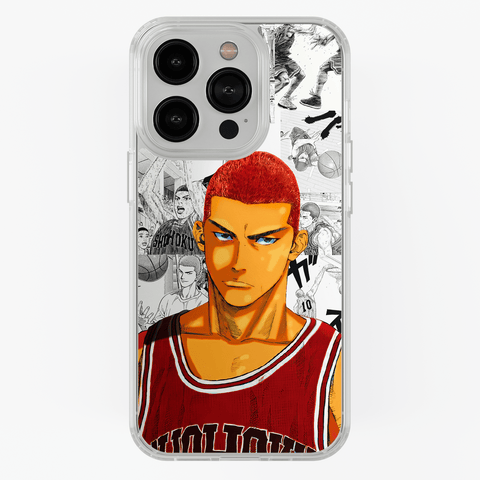 Funda Hanamichi Sakuragi - D2 (Slam Dunk) - Kiracases by Pulso creativo