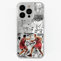 Funda Hanamichi x Kaede - D1 (Slam Dunk) - Kiracases by Pulso creativo
