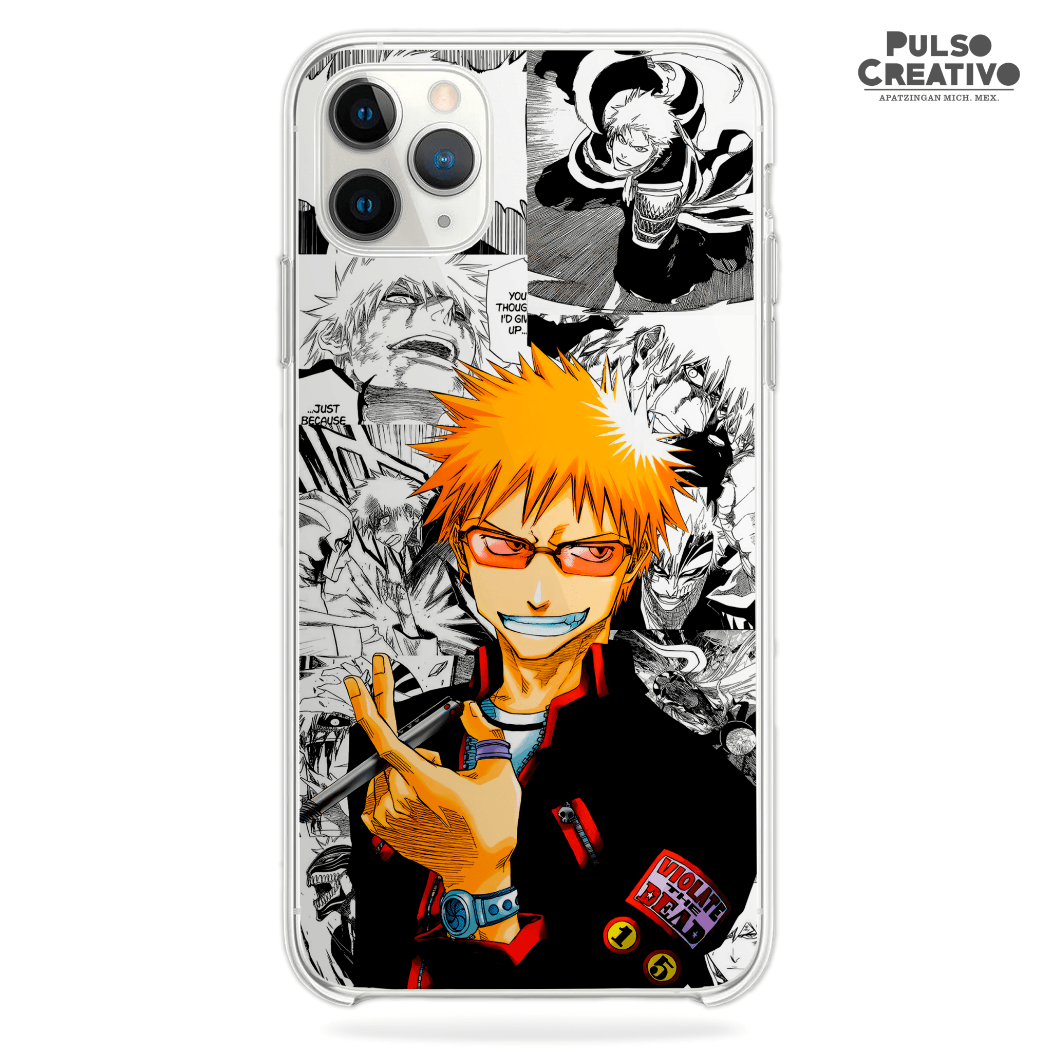 Funda Ichigo - D11 (Bleach) - Kiracases by Pulso creativo