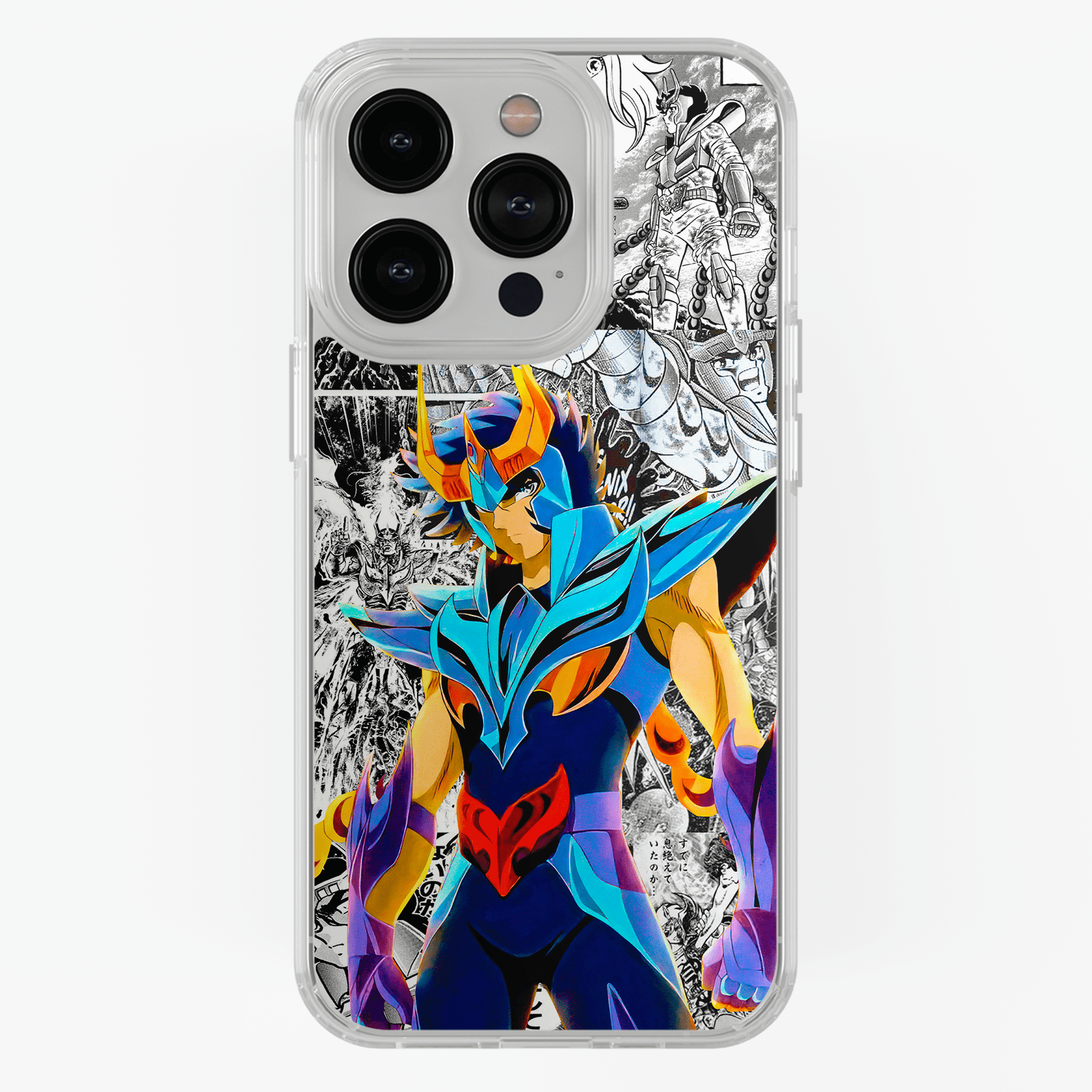 Funda Ikki de Fénix - D1 (Saint Seiya) - Kiracases by Pulso creativo