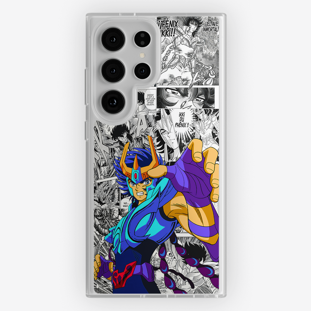 Funda Ikki de Fénix - D4 (Saint Seiya) - Kiracases by Pulso creativo