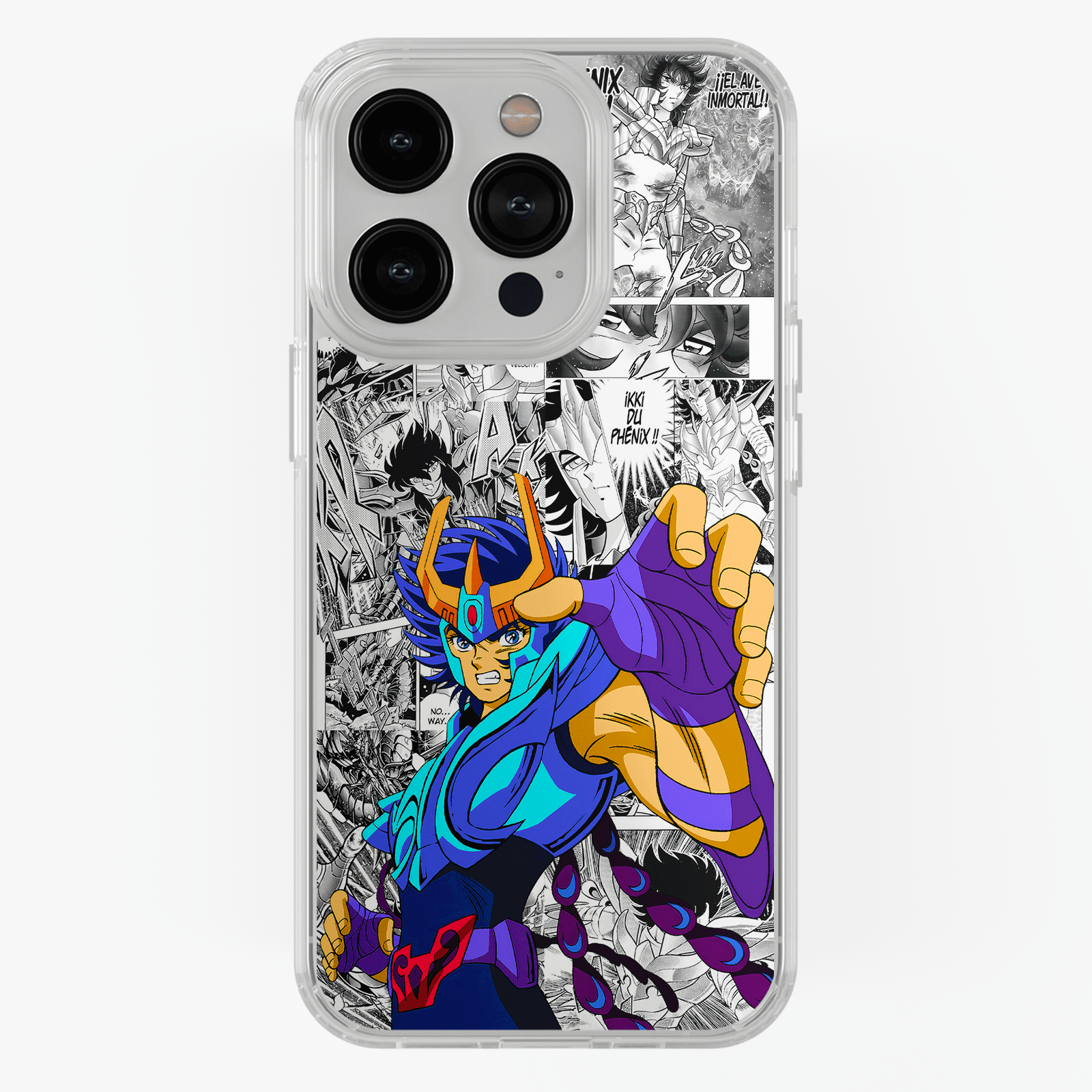 Funda Ikki de Fénix - D4 (Saint Seiya) - Kiracases by Pulso creativo