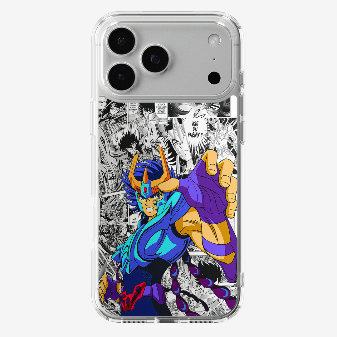Funda Ikki de Fénix - D4 (Saint Seiya) - Kiracases by Pulso creativo