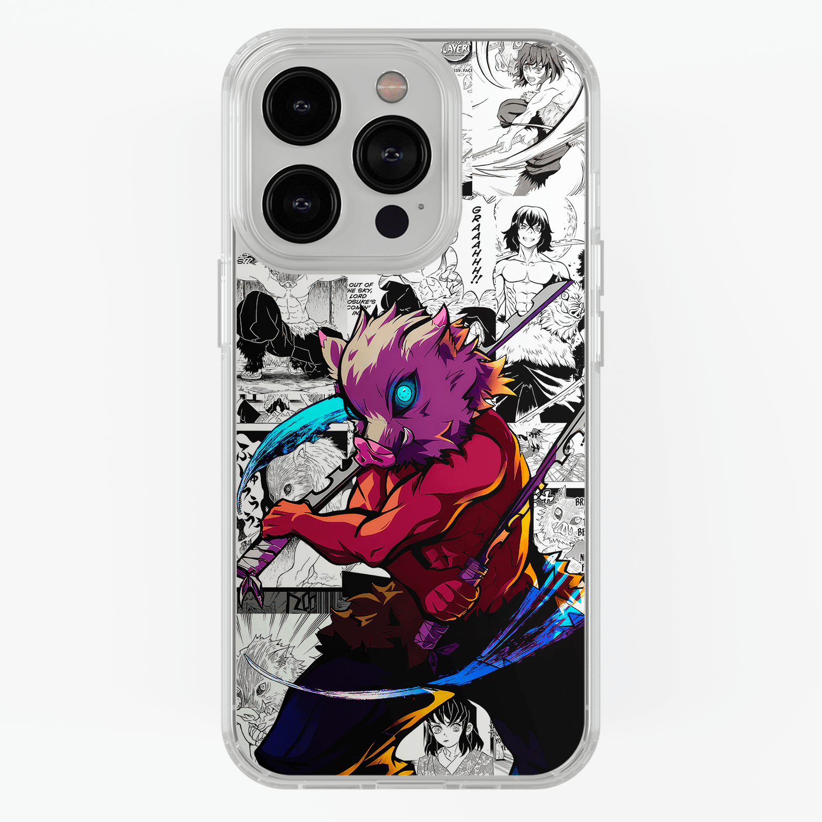 Funda Inosuke - D2 (Kimetsu no Yaiba) - Kiracases by Pulso creativo
