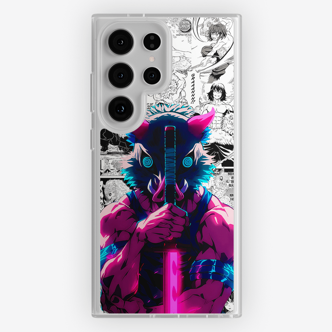 Funda Inosuke - D5 (Kimetsu no Yaiba) - Kiracases by Pulso creativo