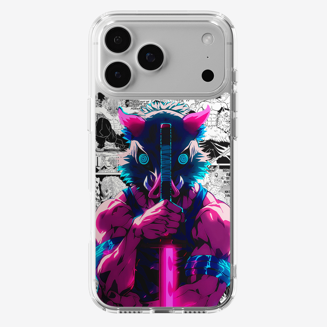 Funda Inosuke - D5 (Kimetsu no Yaiba) - Kiracases by Pulso creativo
