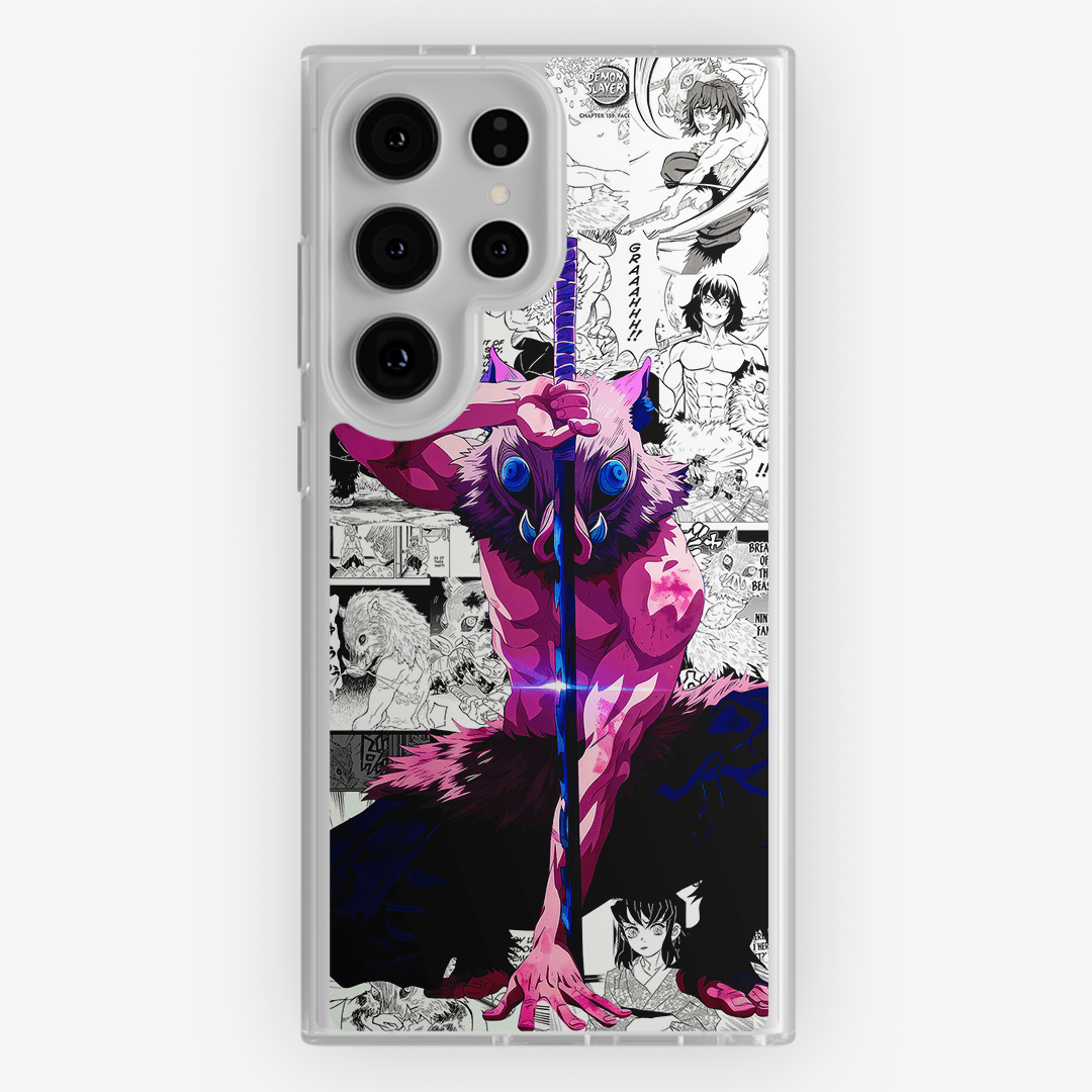 Funda Inosuke - D6 (Kimetsu no Yaiba) - Kiracases by Pulso creativo