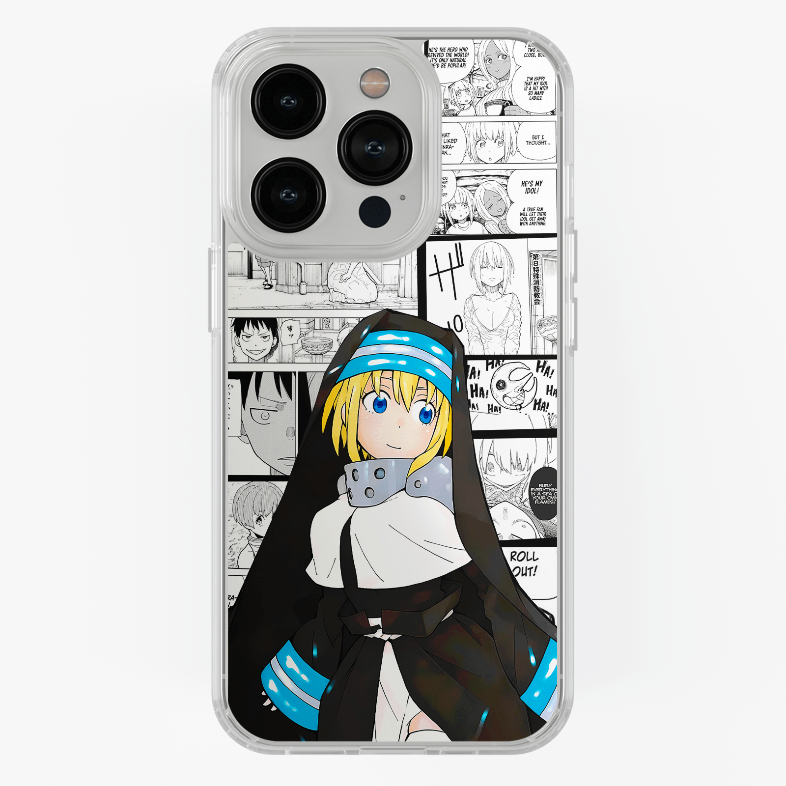 Funda Iris - D1 (Fire Force) - Kiracases by Pulso creativo