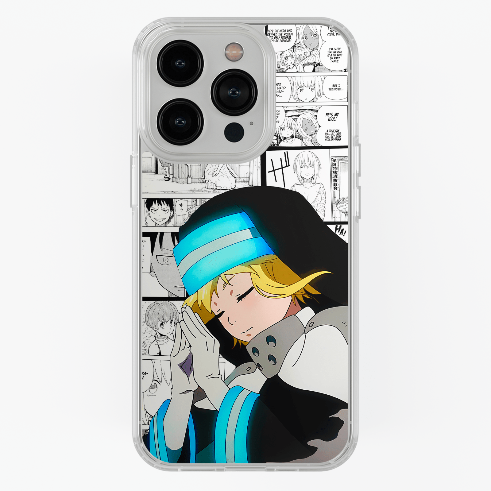 Funda Iris - D2 (Fire Force) - Kiracases by Pulso creativo