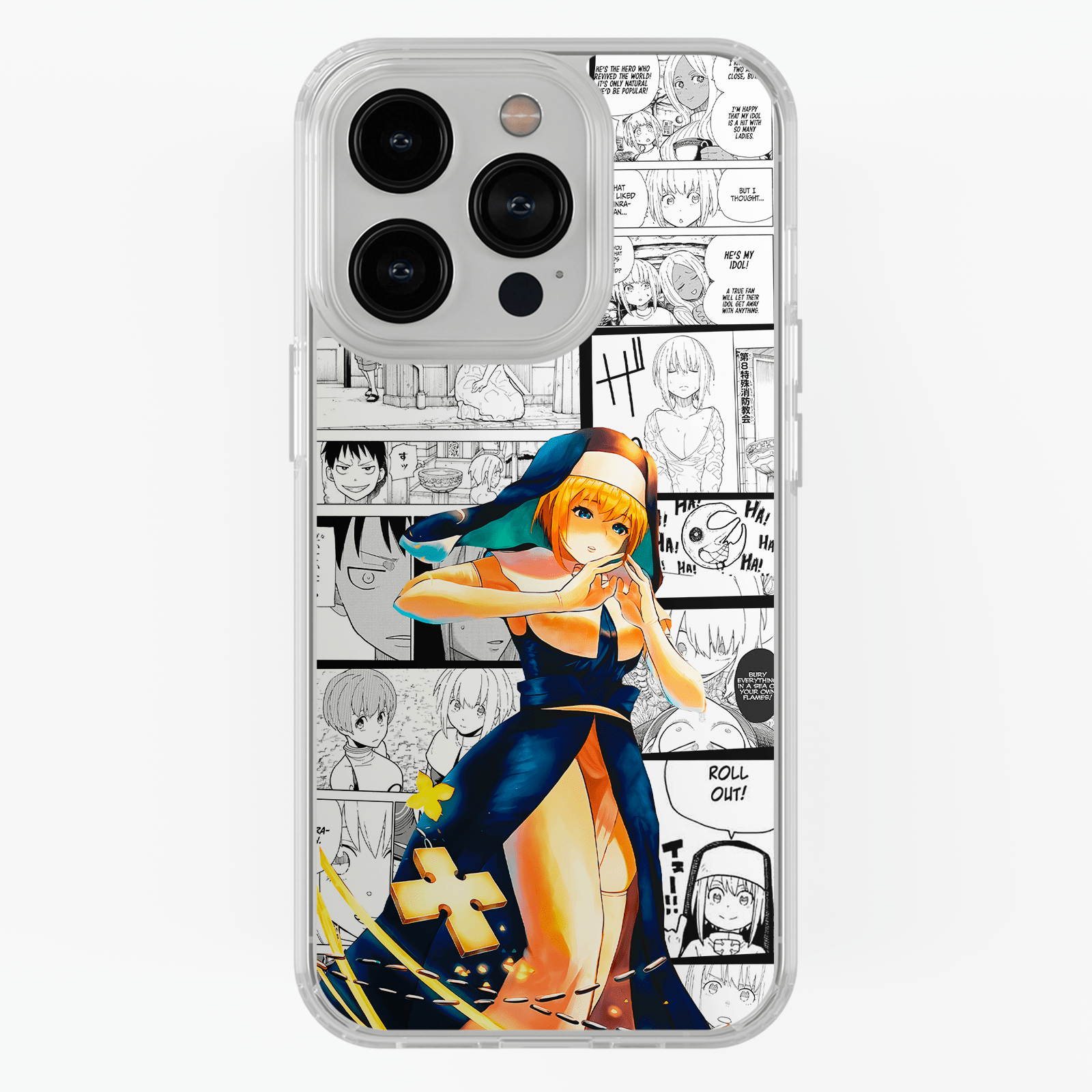 Funda Iris - D3 (Fire Force) - Kiracases by Pulso creativo
