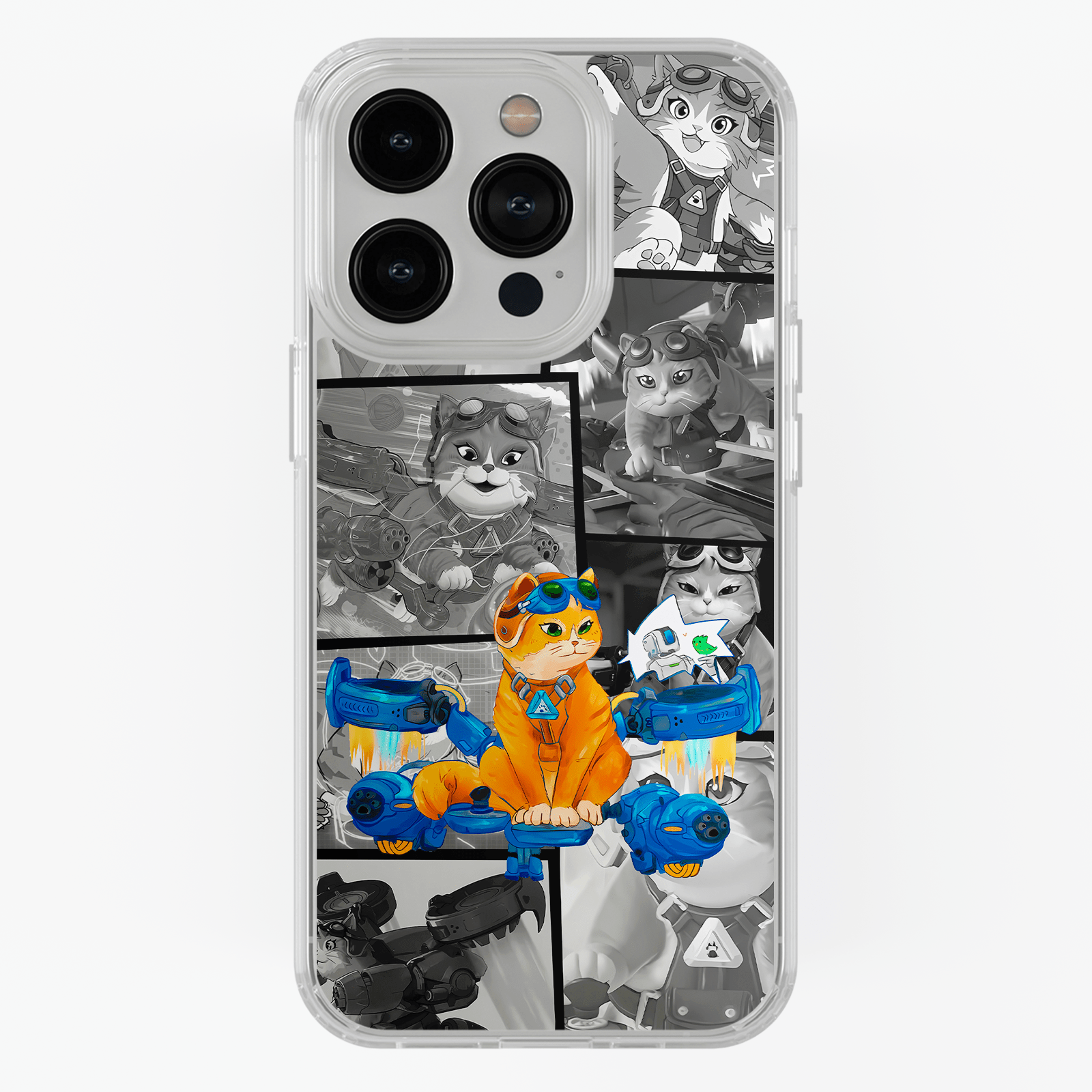 Funda Jetpack Cat - D3 (Overwatch) - Kiracases by Pulso creativo