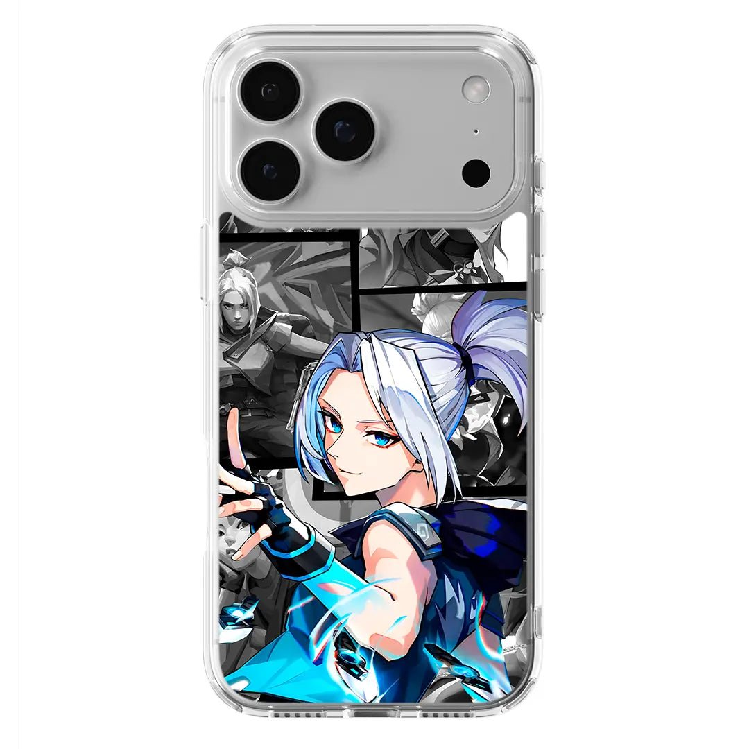 Funda Jett - D1 (Valorant) - Kiracases by Pulso creativo