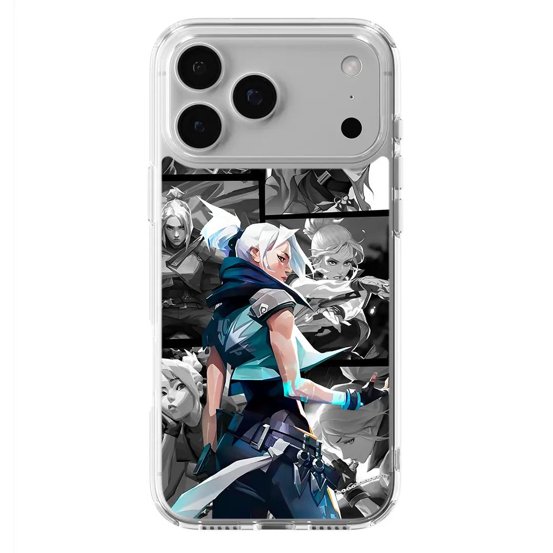 Funda Jett - D2 (Valorant) - Kiracases by Pulso creativo