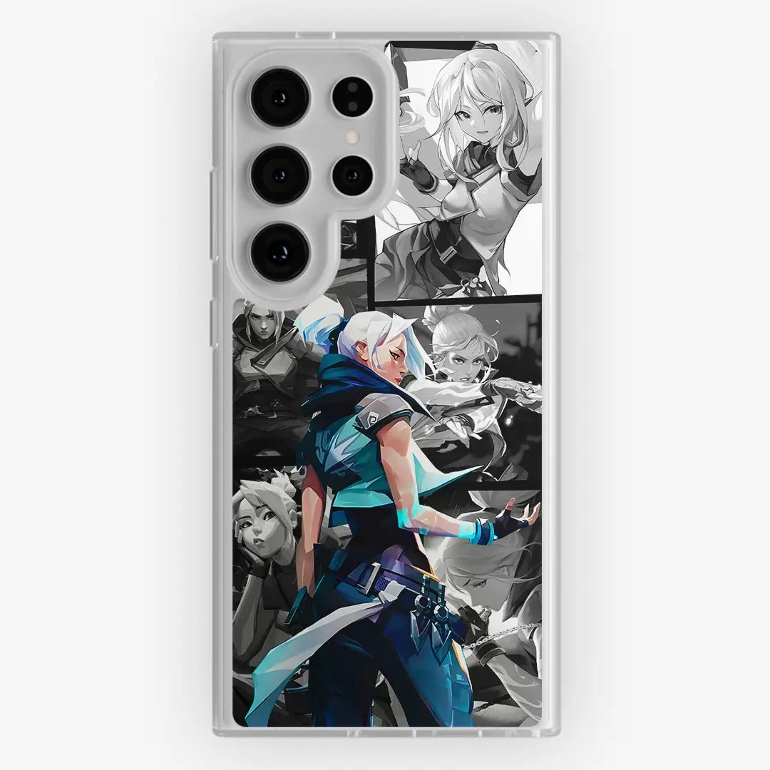 Funda Jett - D2 (Valorant) - Kiracases by Pulso creativo