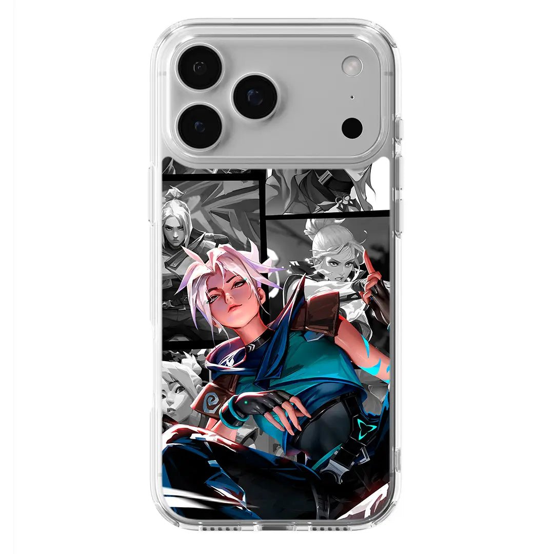 Funda Jett - D3 (Valorant) - Kiracases by Pulso creativo