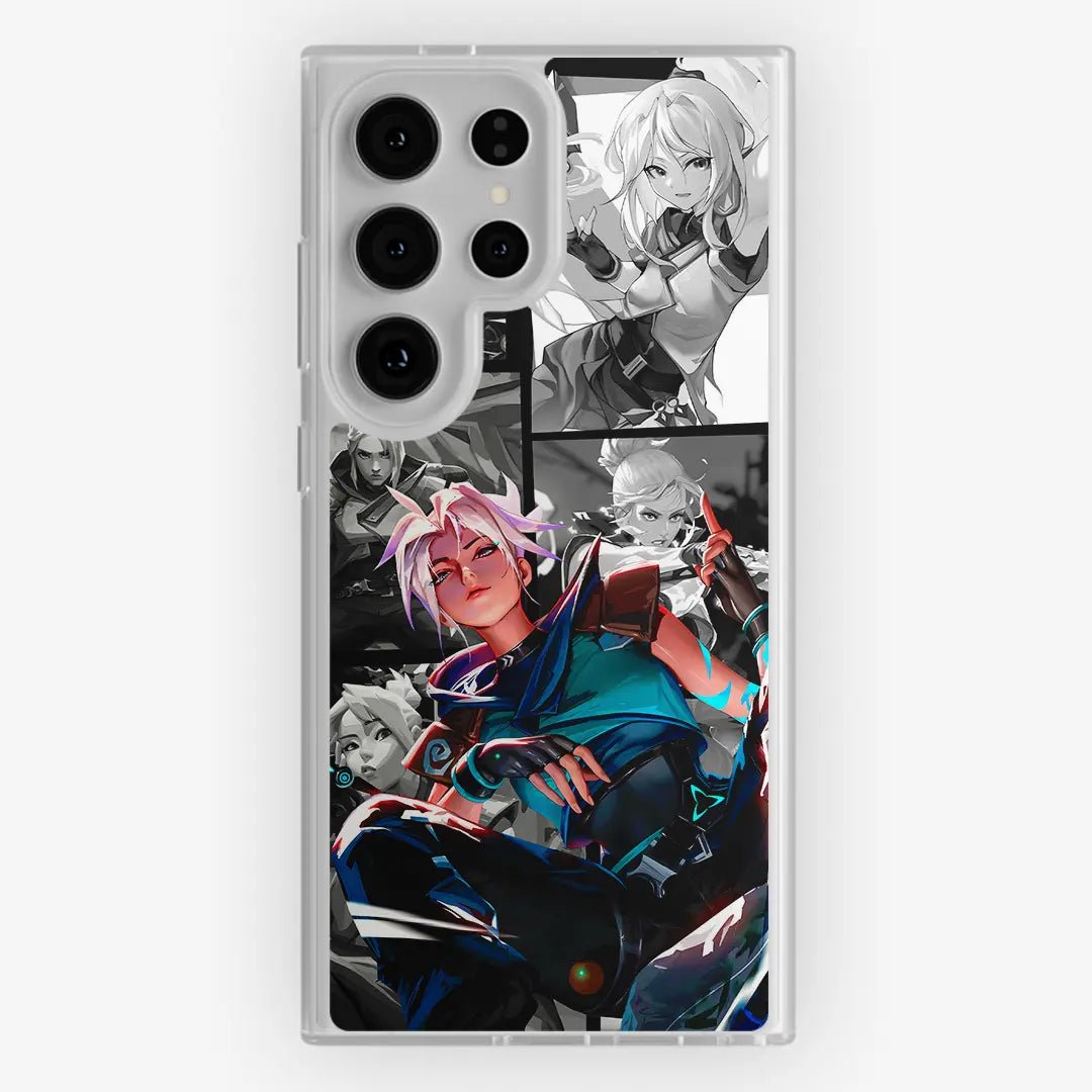 Funda Jett - D3 (Valorant) - Kiracases by Pulso creativo