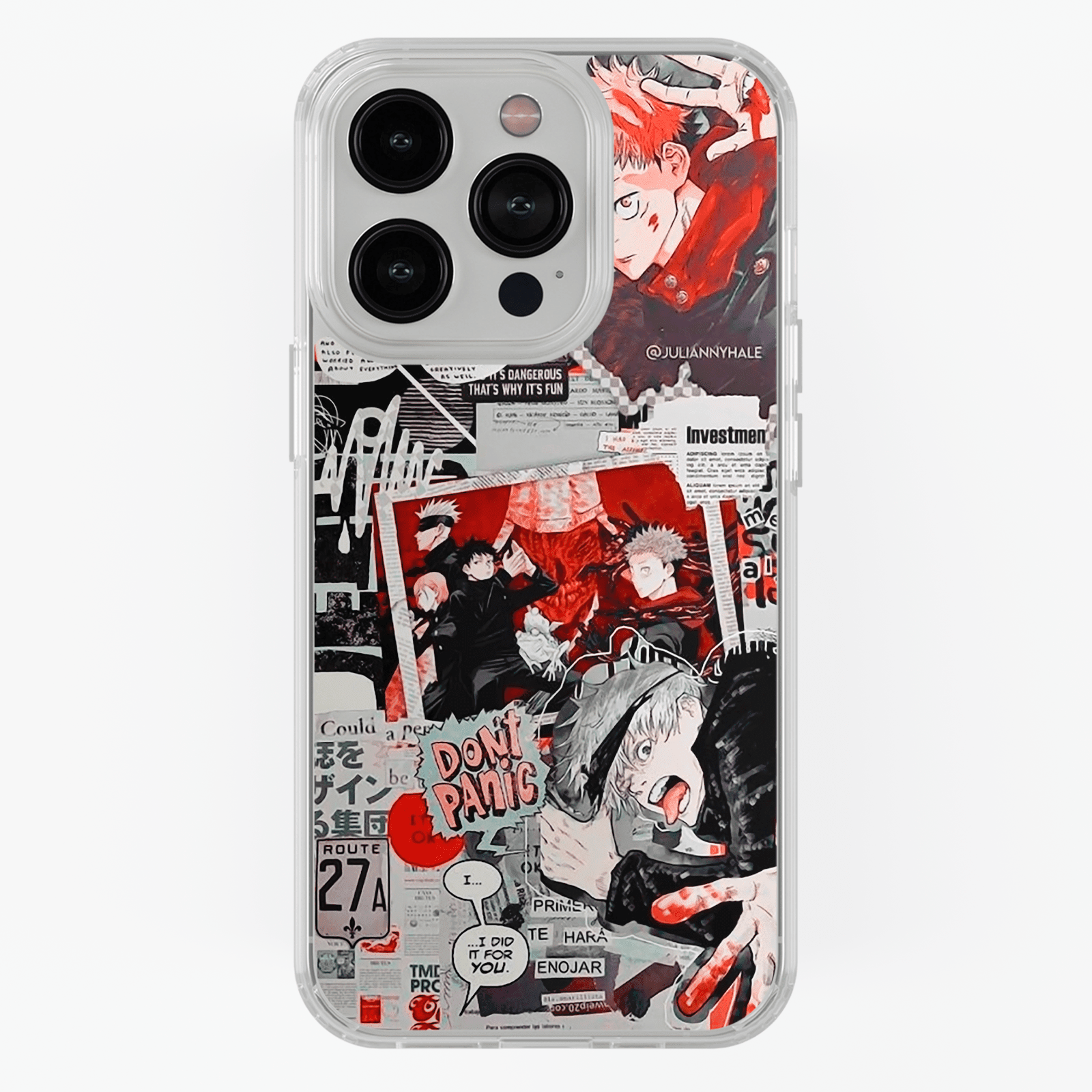 Funda Jujutsu Kaisen Collage - Kiracases by Pulso creativo