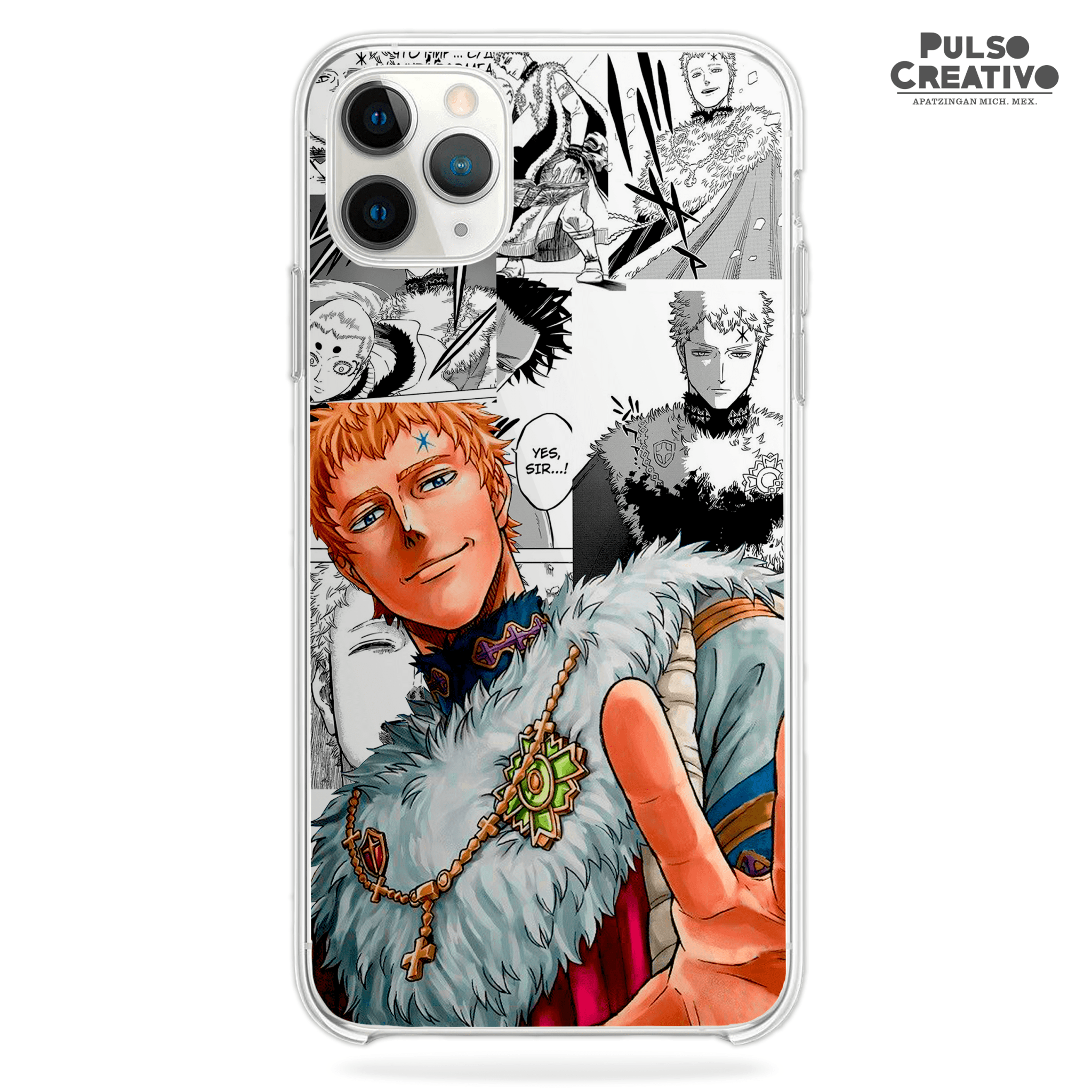 Funda Julius Nova - D1 (Black Clover) - Kiracases by Pulso creativo