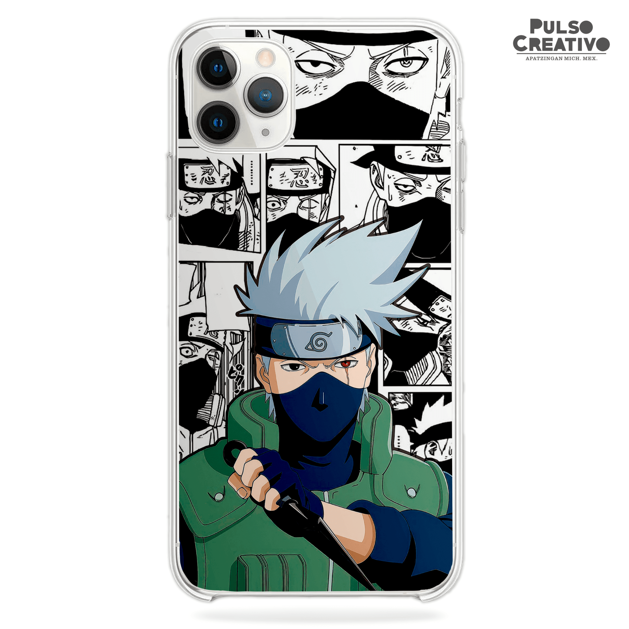 Funda Kakashi Hatake - D2 (Naruto) - Kiracases by Pulso creativo