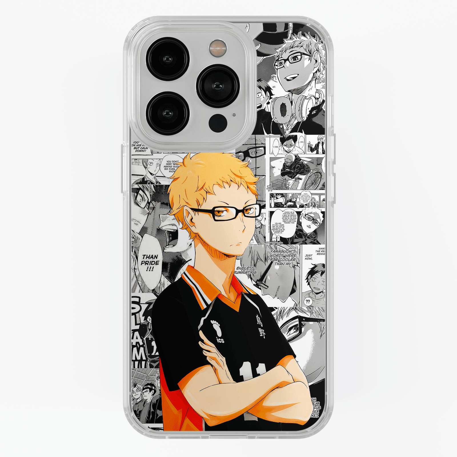 Funda de Kei Tsukishima para iPhone y Samsung | Kira Cases