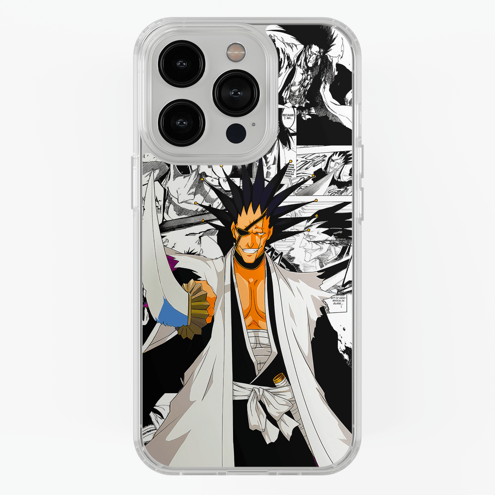 Funda Kenpachi - D1 (Bleach) - Kiracases by Pulso creativo