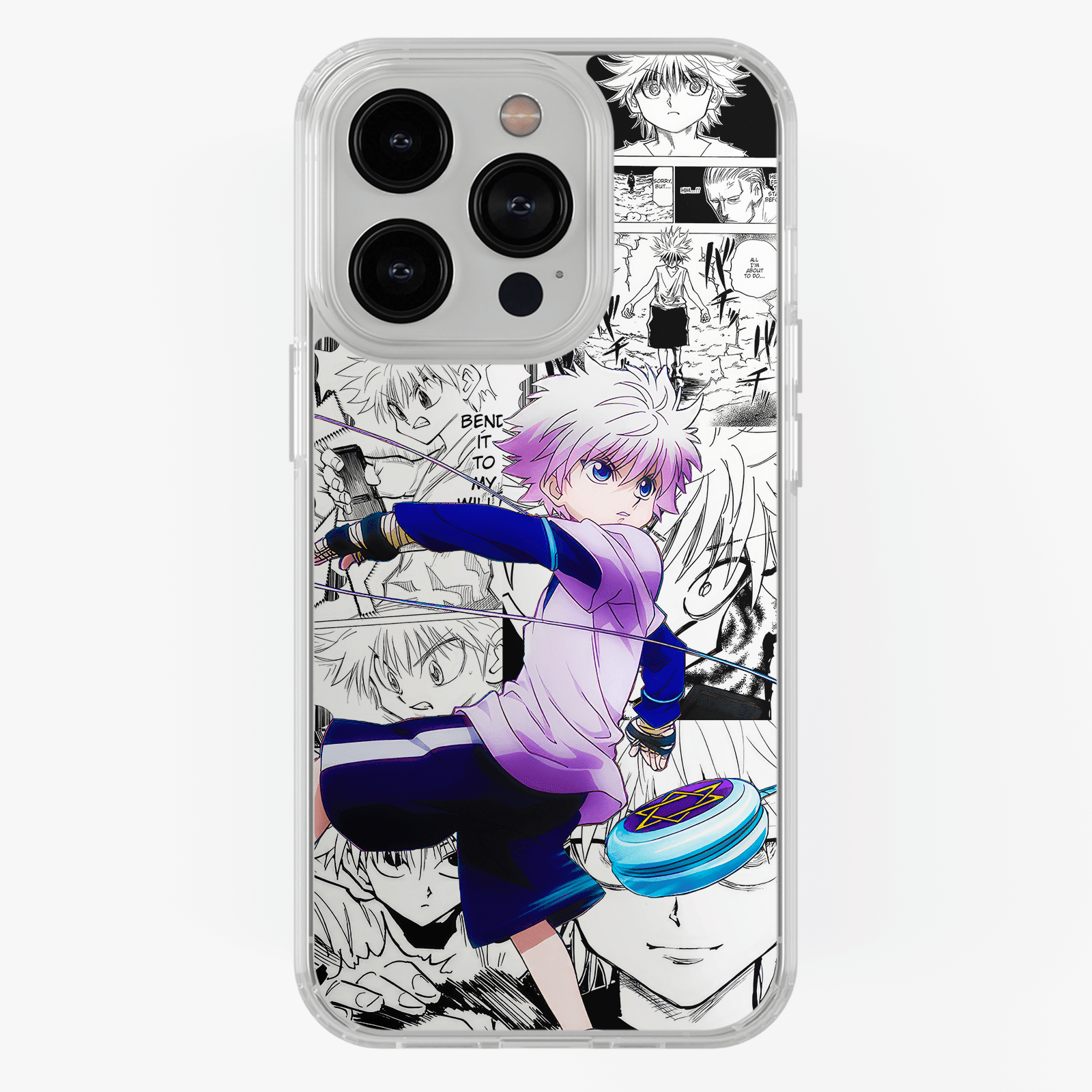 Funda Killua Zoldyck - D2 (Hunter x Hunter) - Kiracases by Pulso creativo