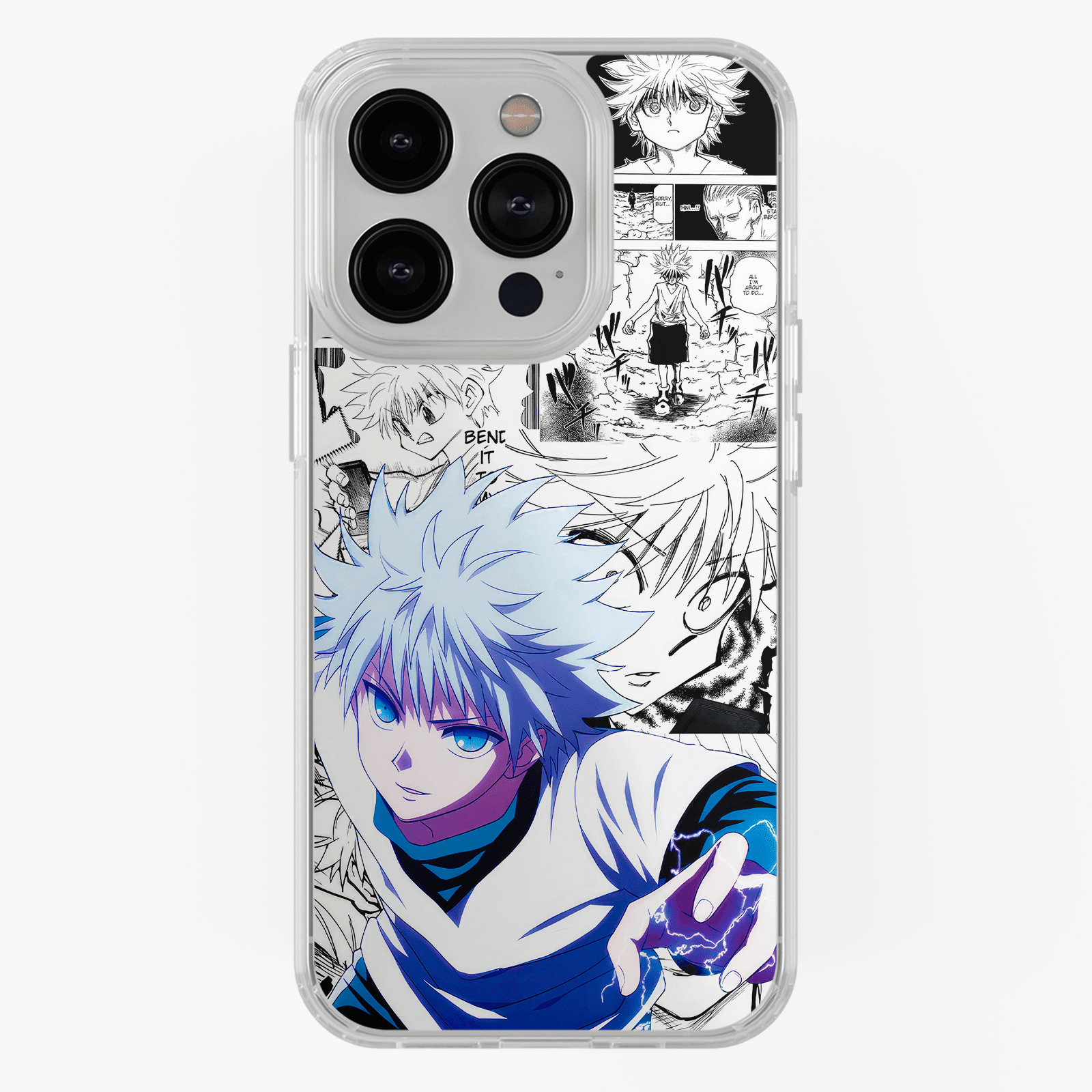 Funda Killua Zoldyck - D3 (Hunter x Hunter) - Kiracases by Pulso creativo