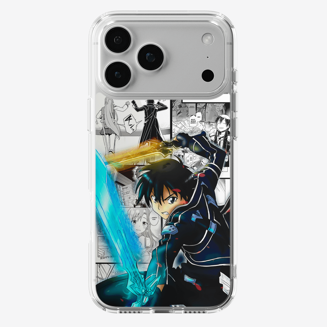 Funda Kirito - D1 (Sword Art Online) - Kiracases by Pulso creativo