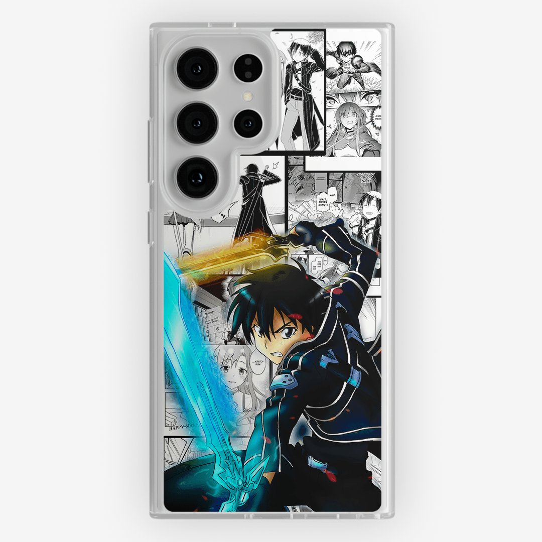 Funda Kirito - D1 (Sword Art Online) - Kiracases by Pulso creativo