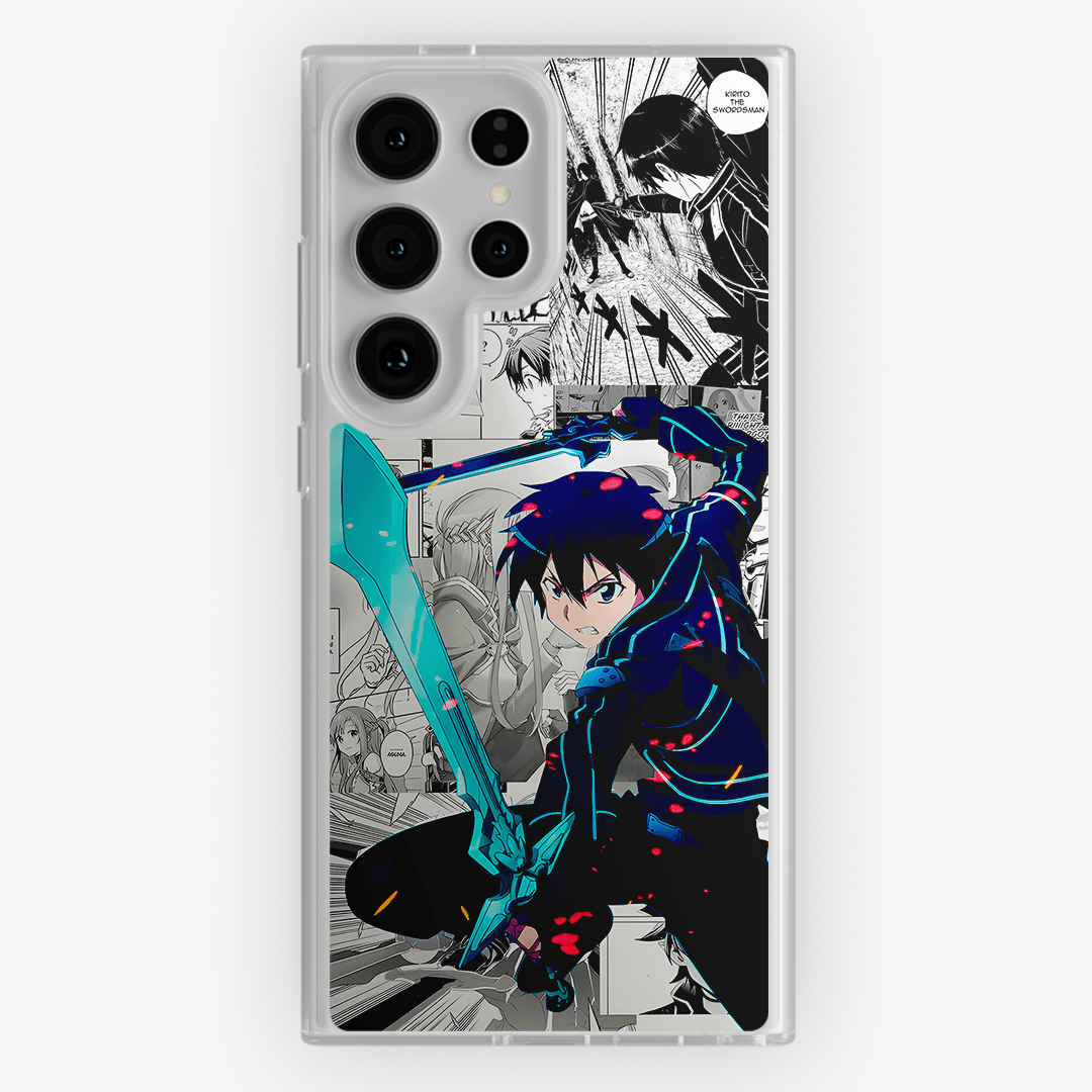 Funda Kirito - D2 (Sword Art Online) - Kiracases by Pulso creativo