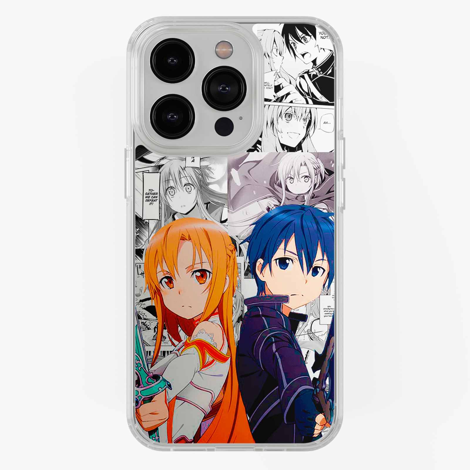 Funda de Kirito x Asuna para iPhone y Samsung | Kira Cases