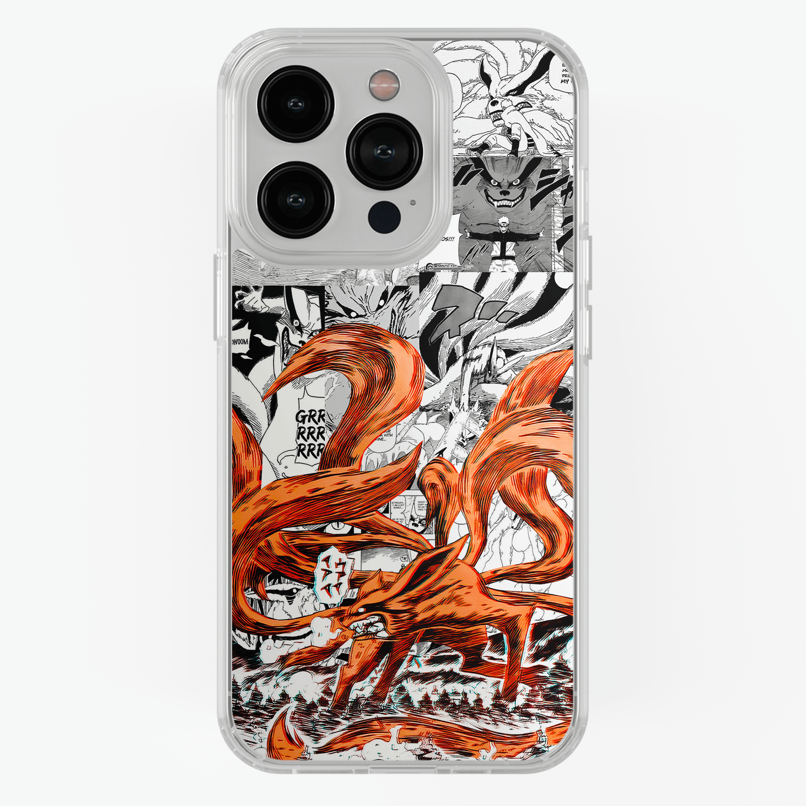 Funda Kurama - D1 (Naruto) - Kiracases by Pulso creativo