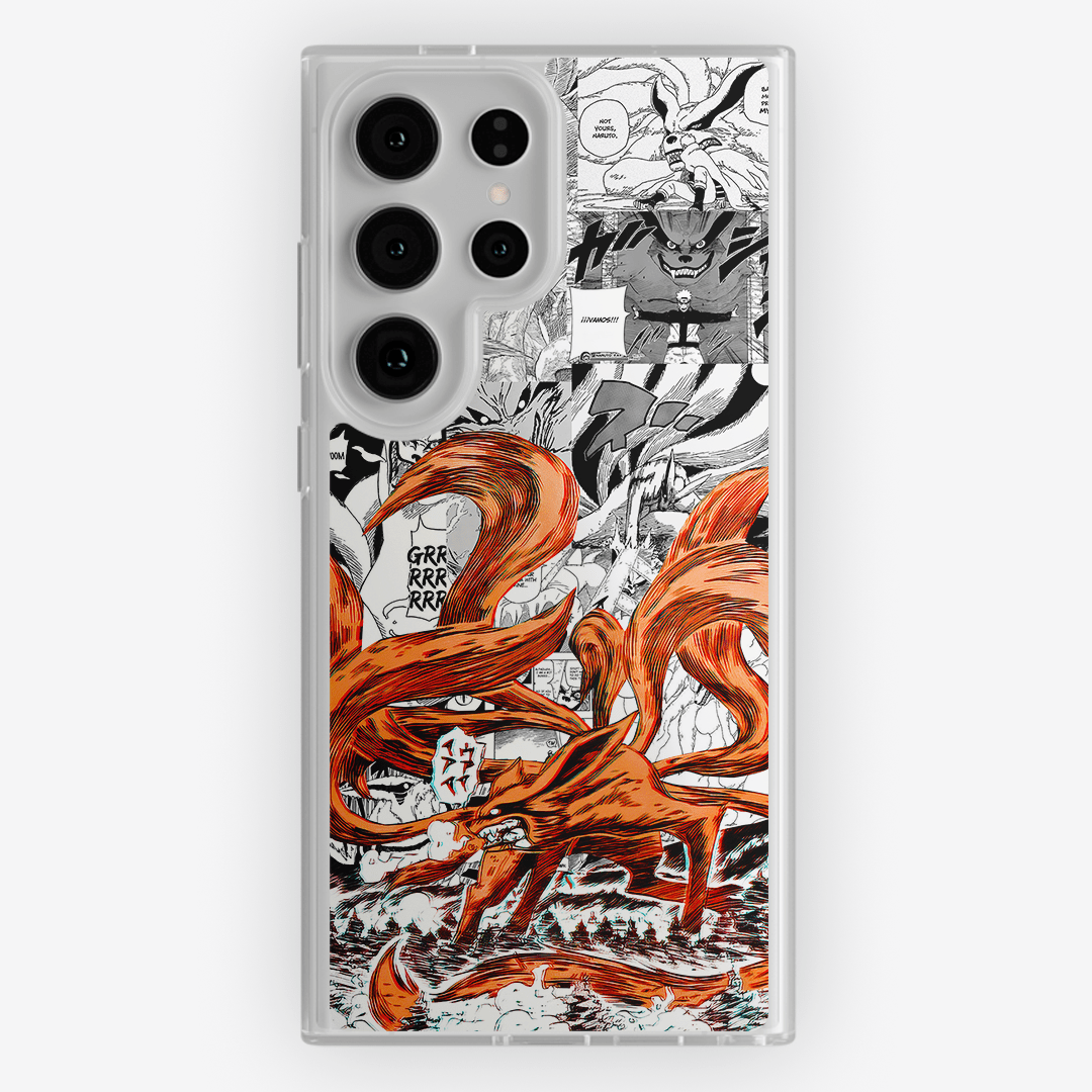 Funda Kurama - D1 (Naruto) - Kiracases by Pulso creativo