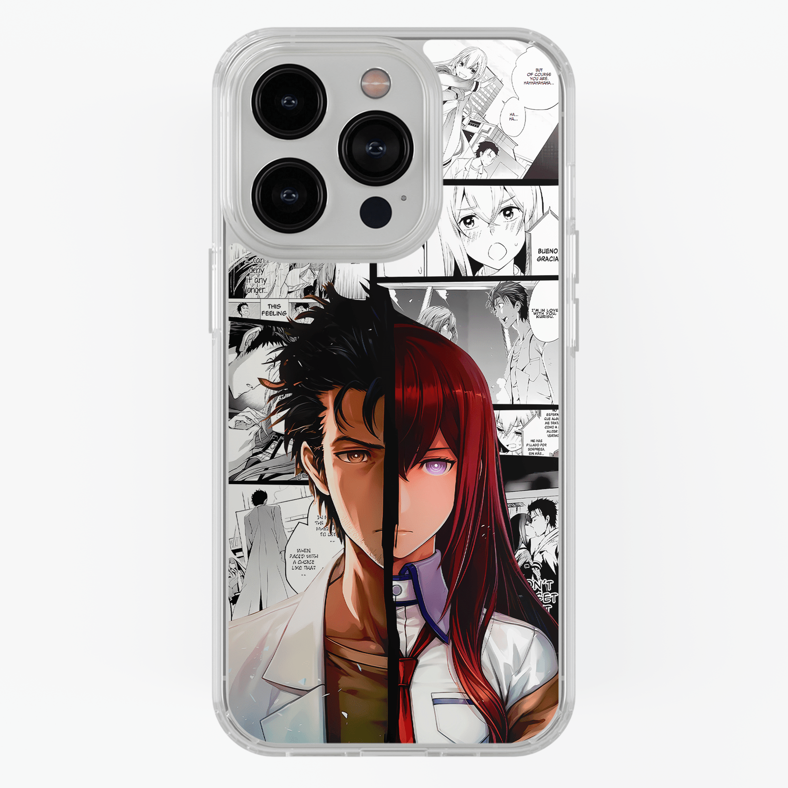 Funda Kurisu Makise x Rintaro Okabe - D2 (Steins Gate) (Copia) - Kiracases by Pulso creativo