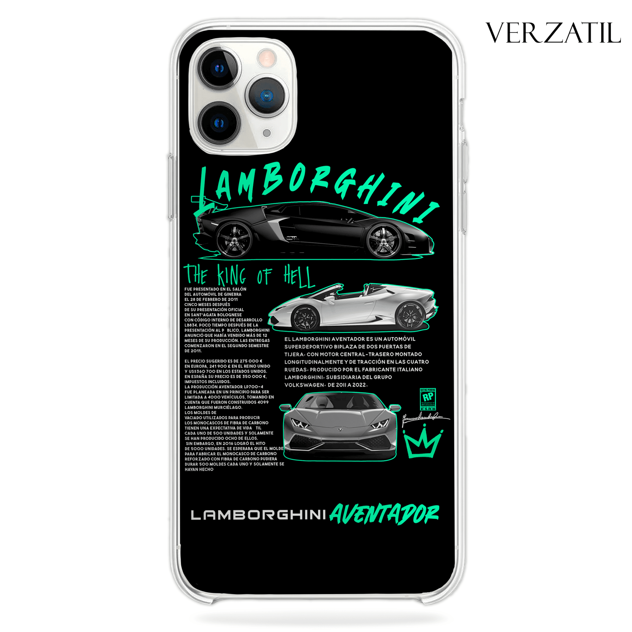 Funda de Lamborghini para iPhone y Samsung | Kira Cases