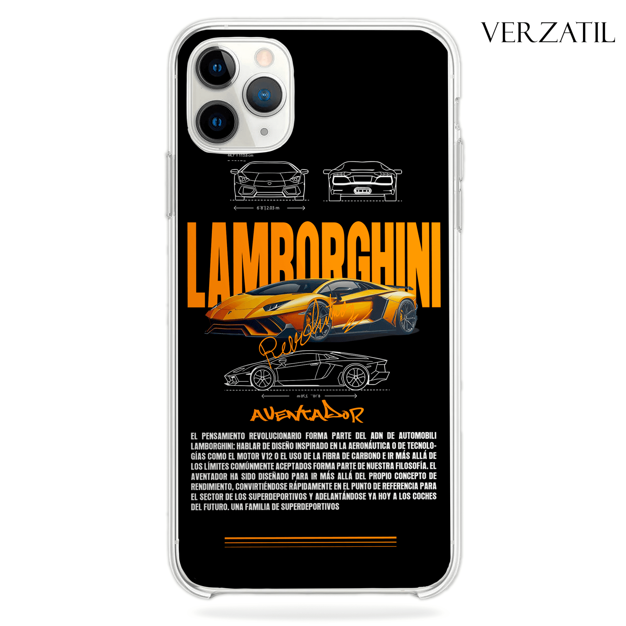 Funda de Lamborghini para iPhone y Samsung | Kira Cases