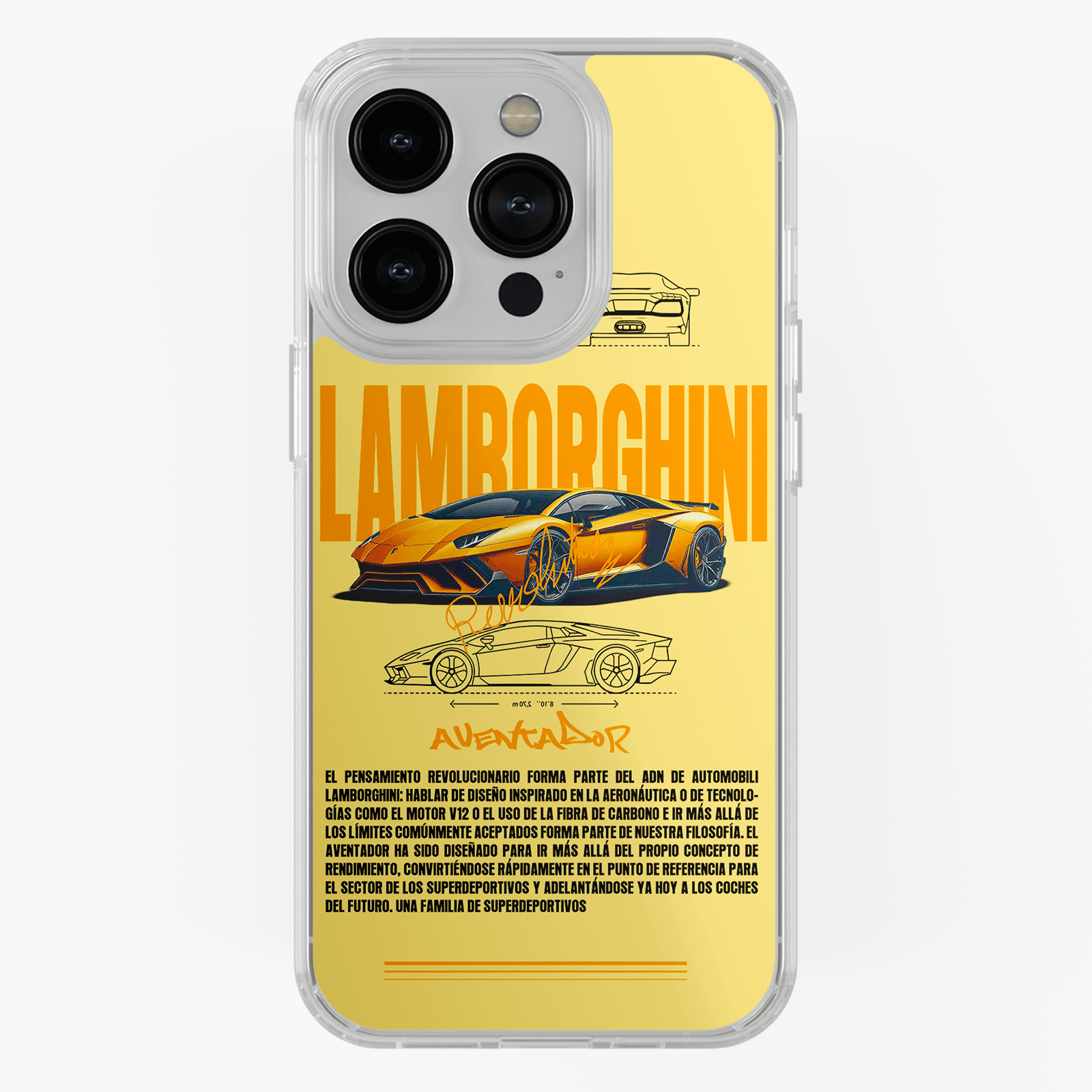 Funda de Lamborghini para iPhone y Samsung | Kira Cases