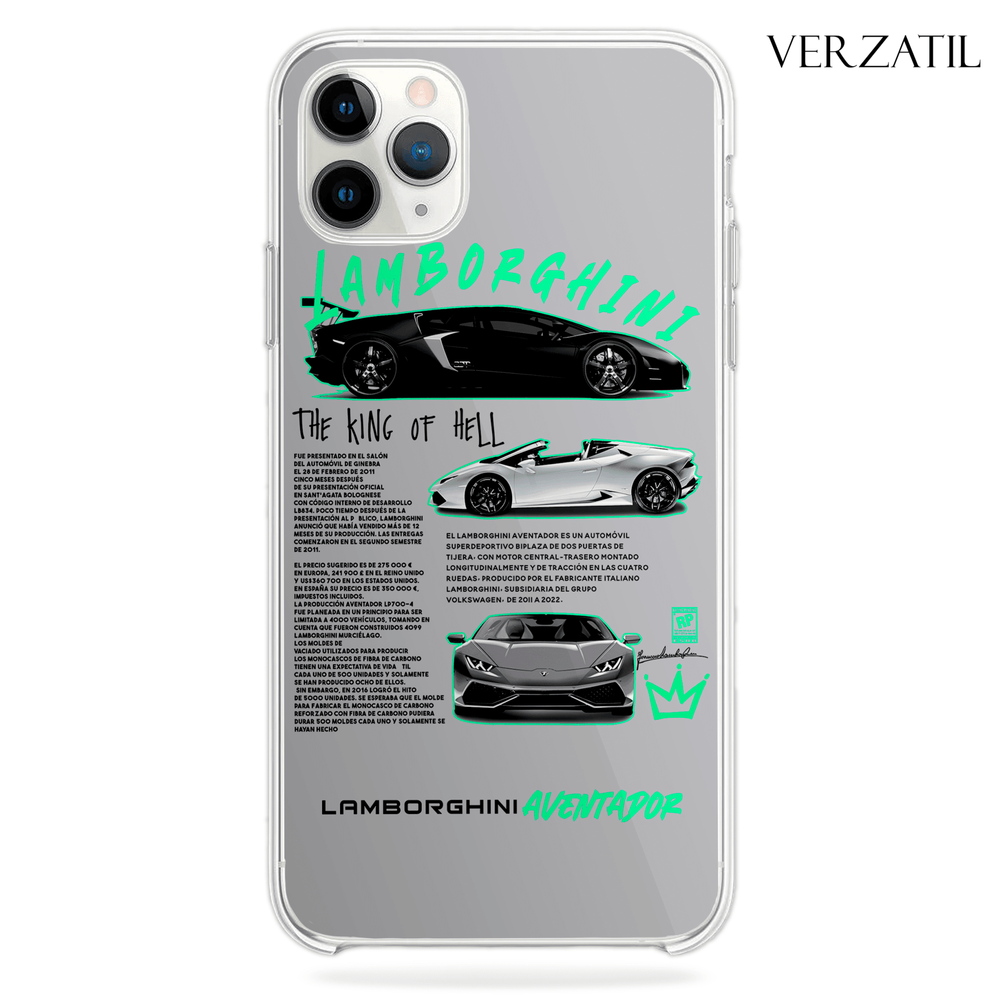 Funda de Lamborghini para iPhone y Samsung | Kira Cases