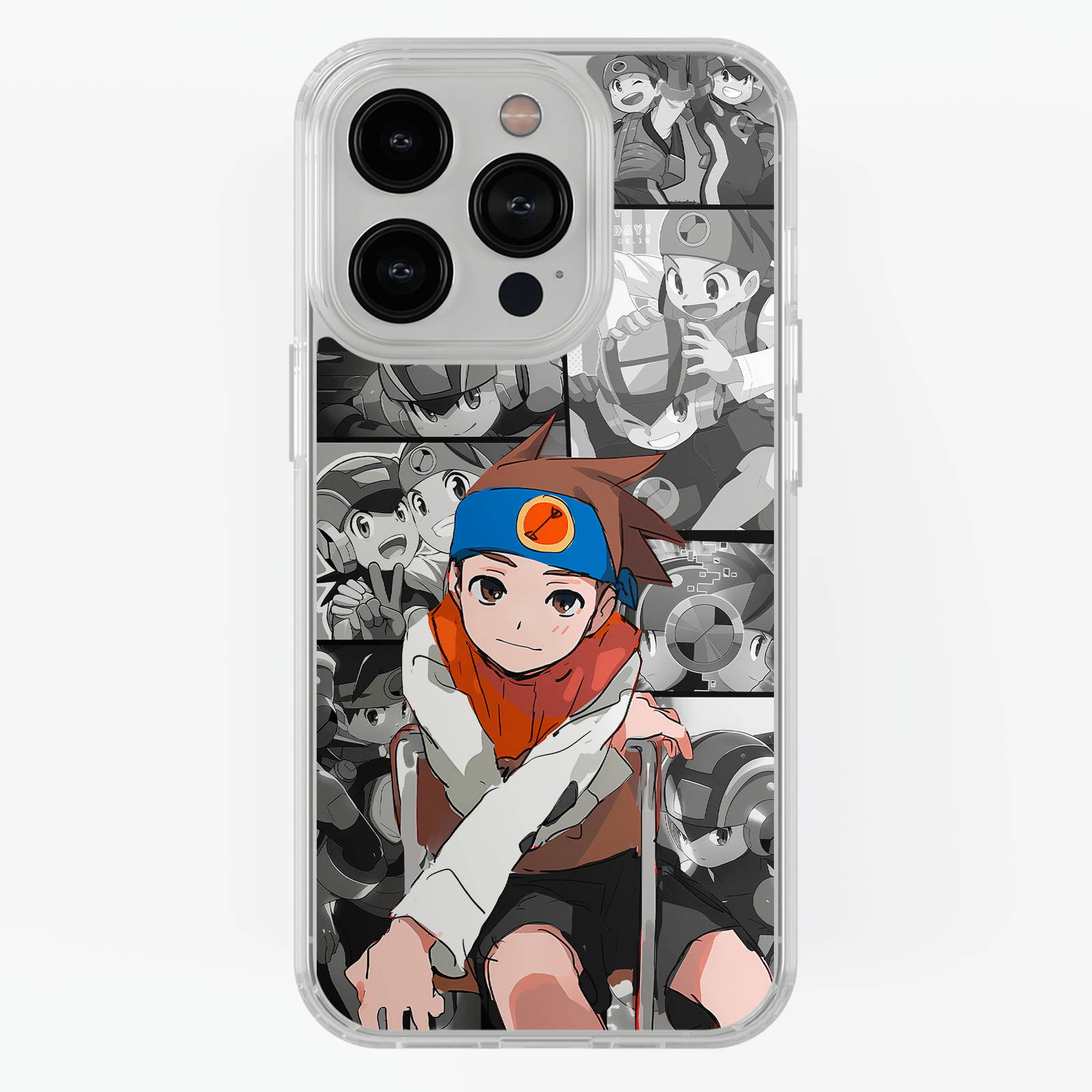Funda Lan Hikari - D1 (Mega Man) - Kiracases by Pulso creativo
