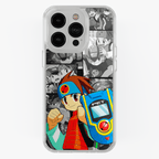 Funda Lan Hikari - D2 (Mega Man) - Kiracases by Pulso creativo