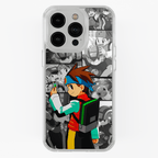 Funda Lan Hikari - D3 (Mega Man) - Kiracases by Pulso creativo