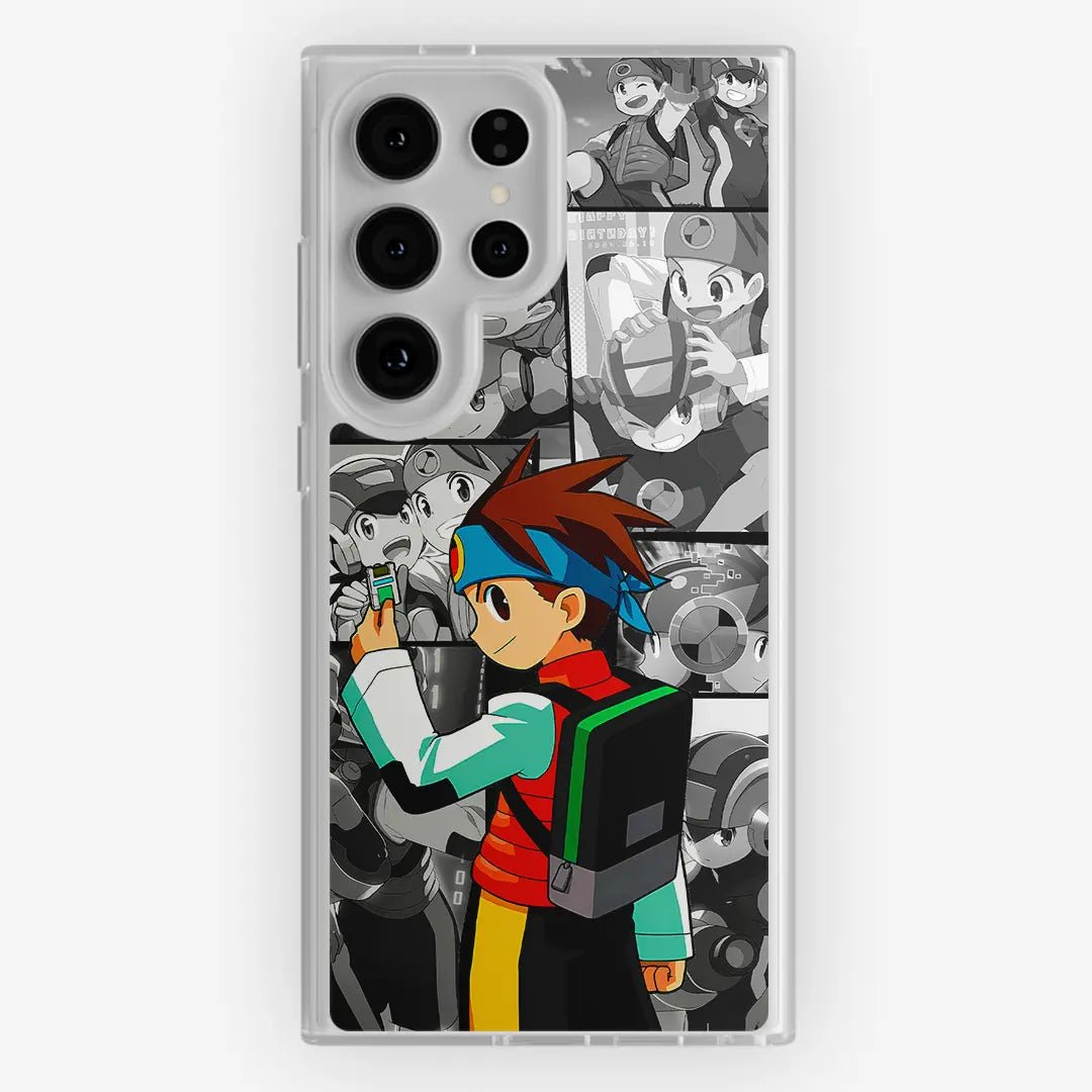 Funda Lan Hikari - D3 (Mega Man) - Kiracases by Pulso creativo