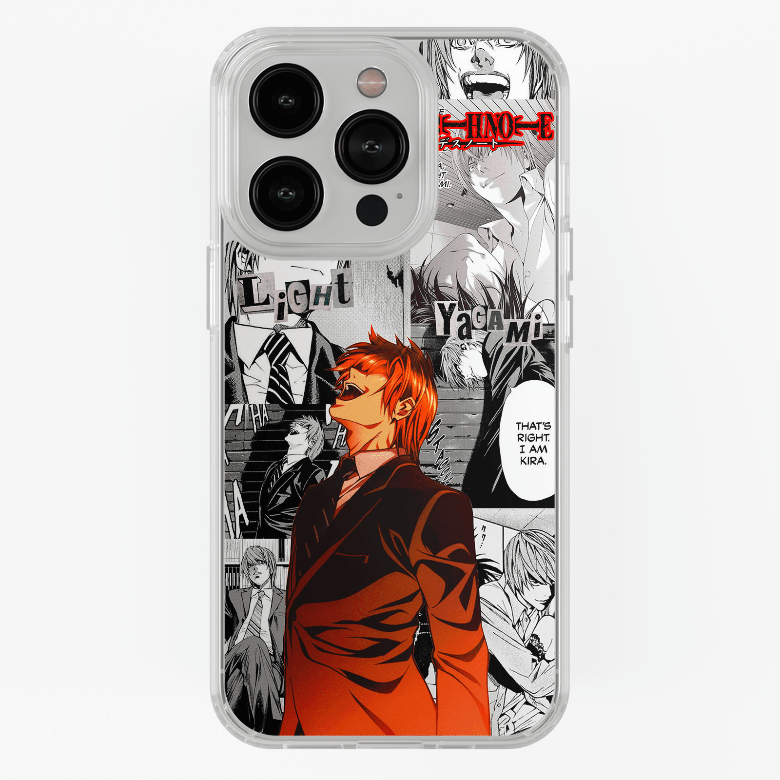 Funda Light Yagami - D1 (Death Note) - Kiracases by Pulso creativo