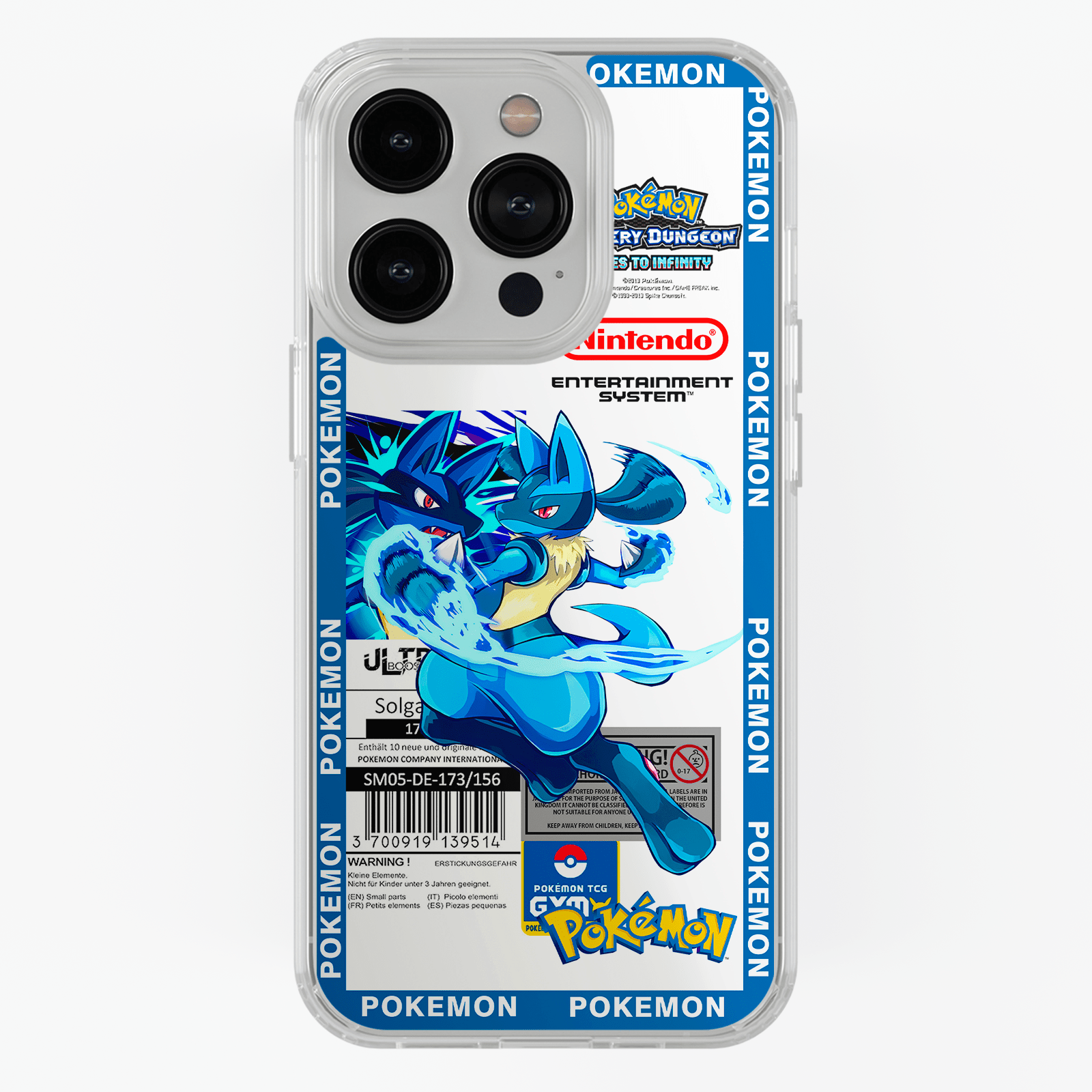 Funda Lucario - D1 (Pokemon) - Kiracases by Pulso creativo