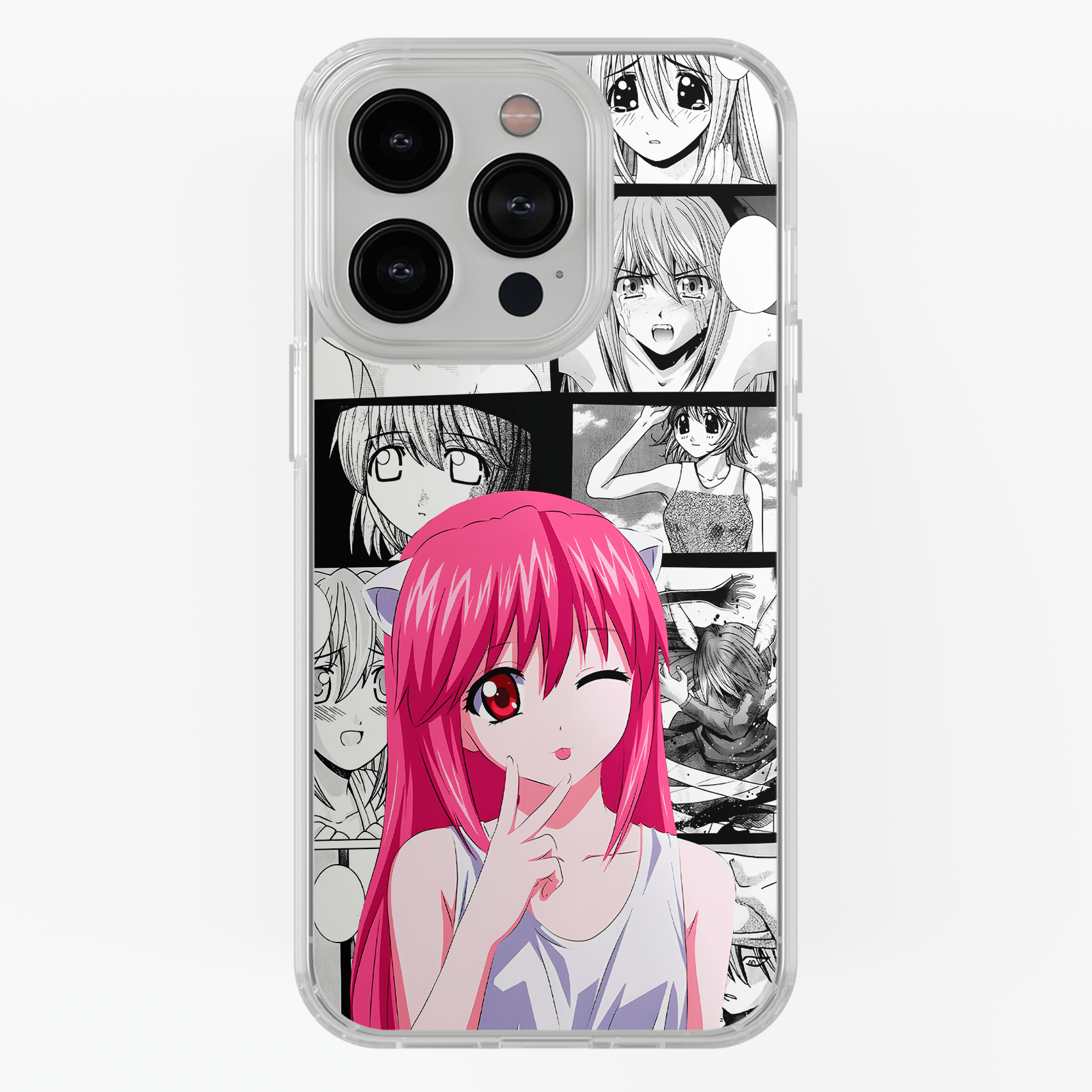 Funda Lucy and Nyuu - D3 (Elfen Lied) - Kiracases by Pulso creativo