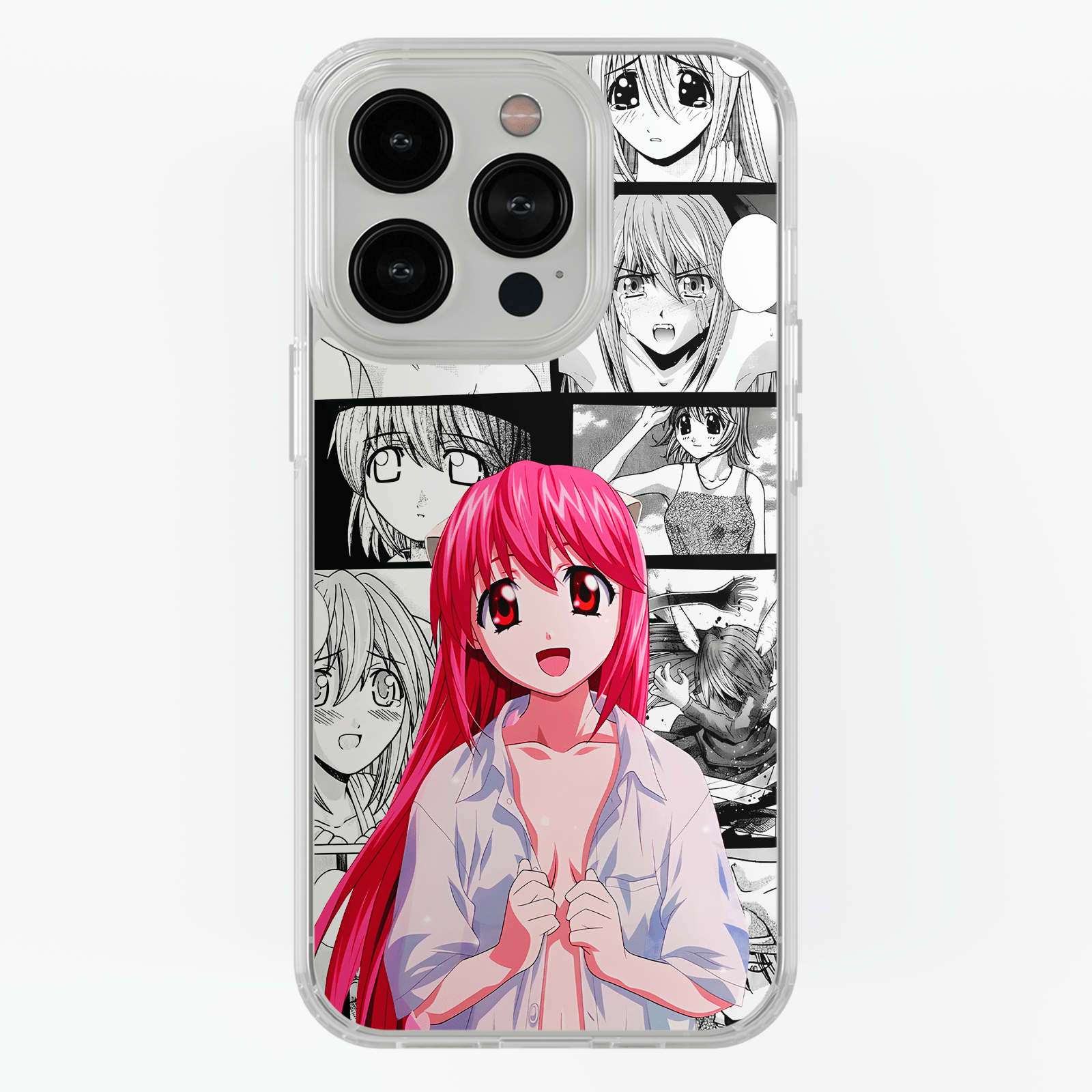 Funda Lucy and Nyuu - D5 (Elfen Lied) - Kiracases by Pulso creativo