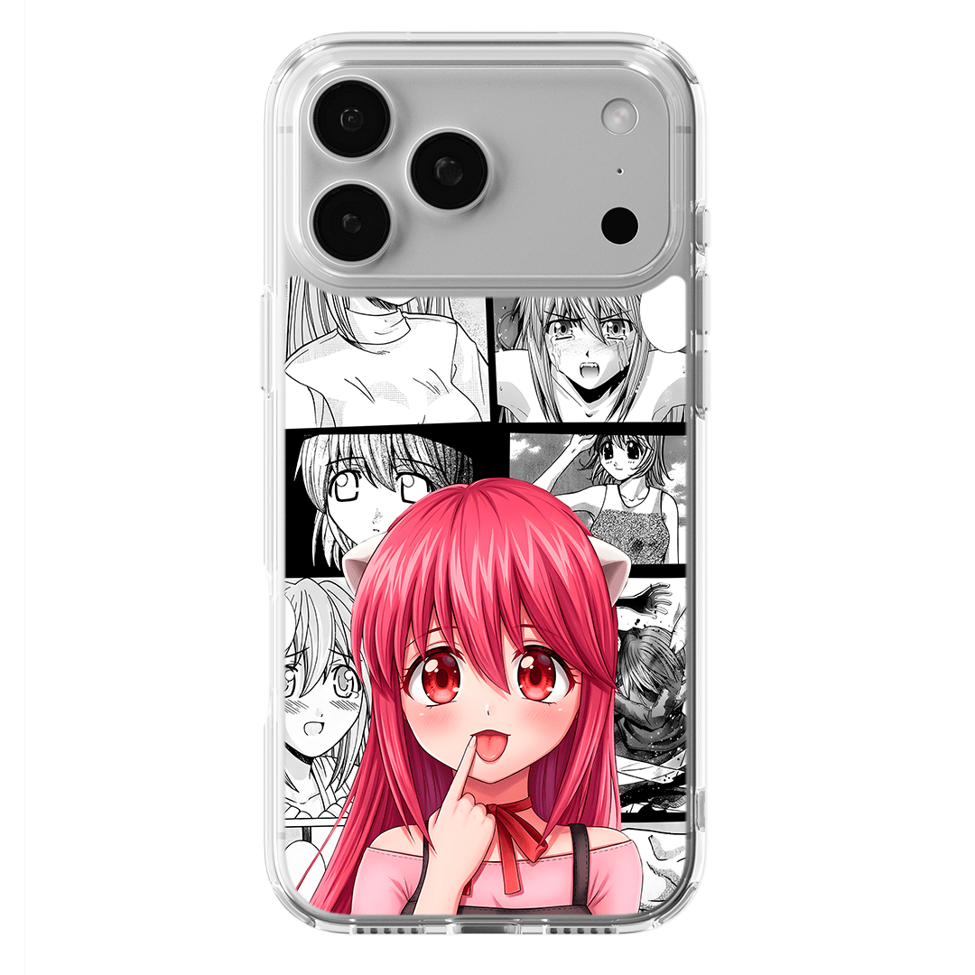 Funda Lucy and Nyuu - D6 (Elfen Lied) - Kiracases by Pulso creativo