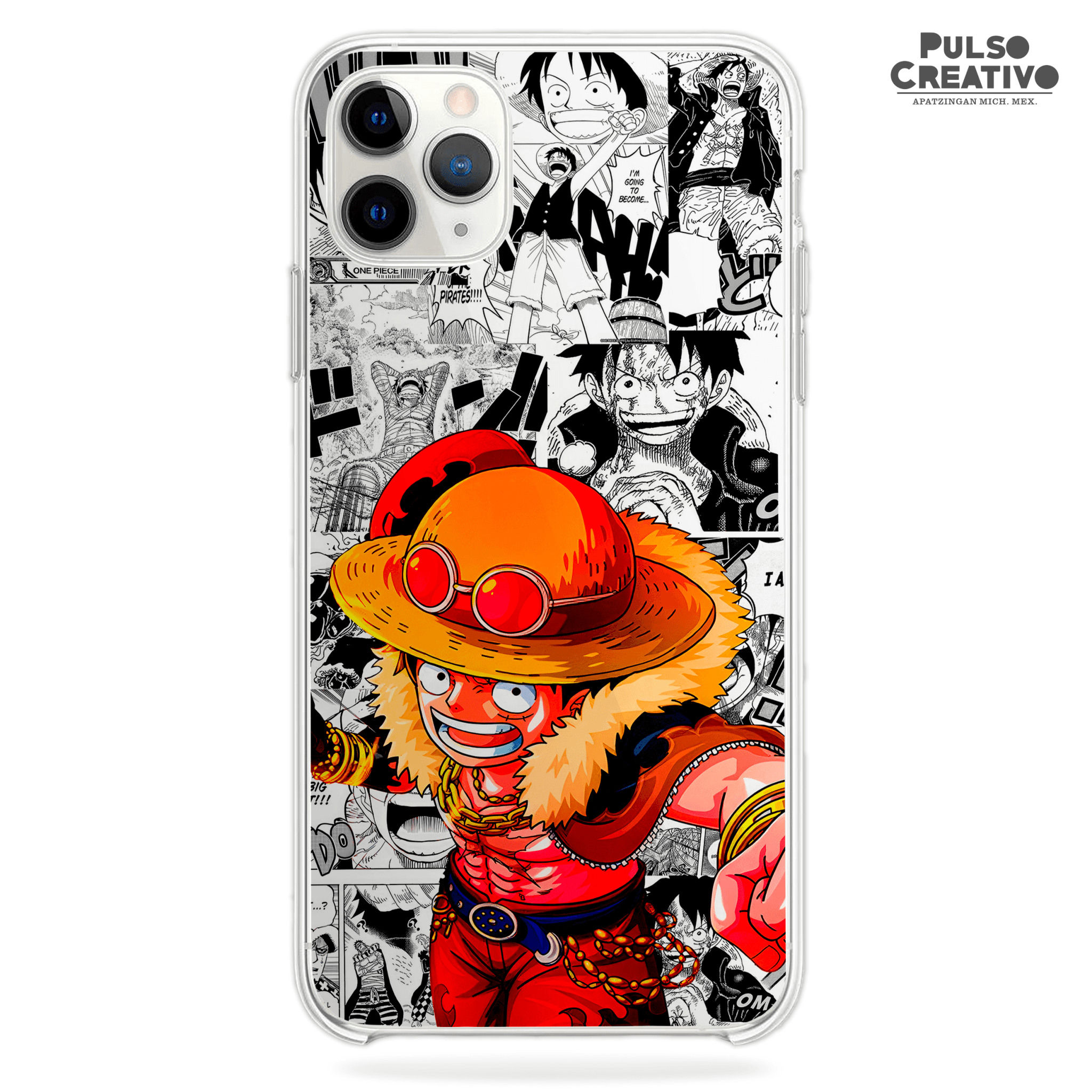Funda Luffy - D7 (One Piece) - Kiracases by Pulso creativo