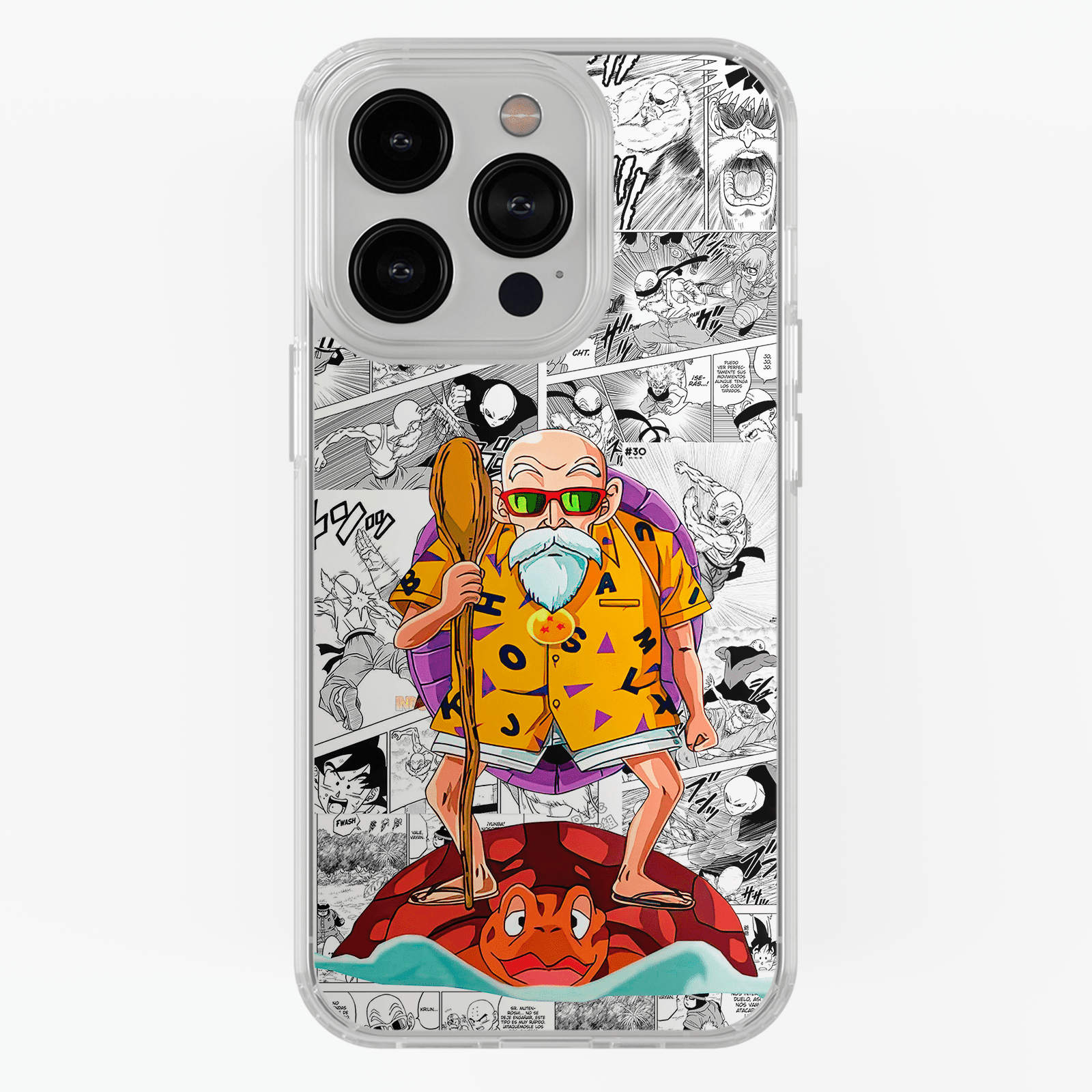 Funda Maestro Roshi - D1 (Dragon Ball) - Kiracases by Pulso creativo